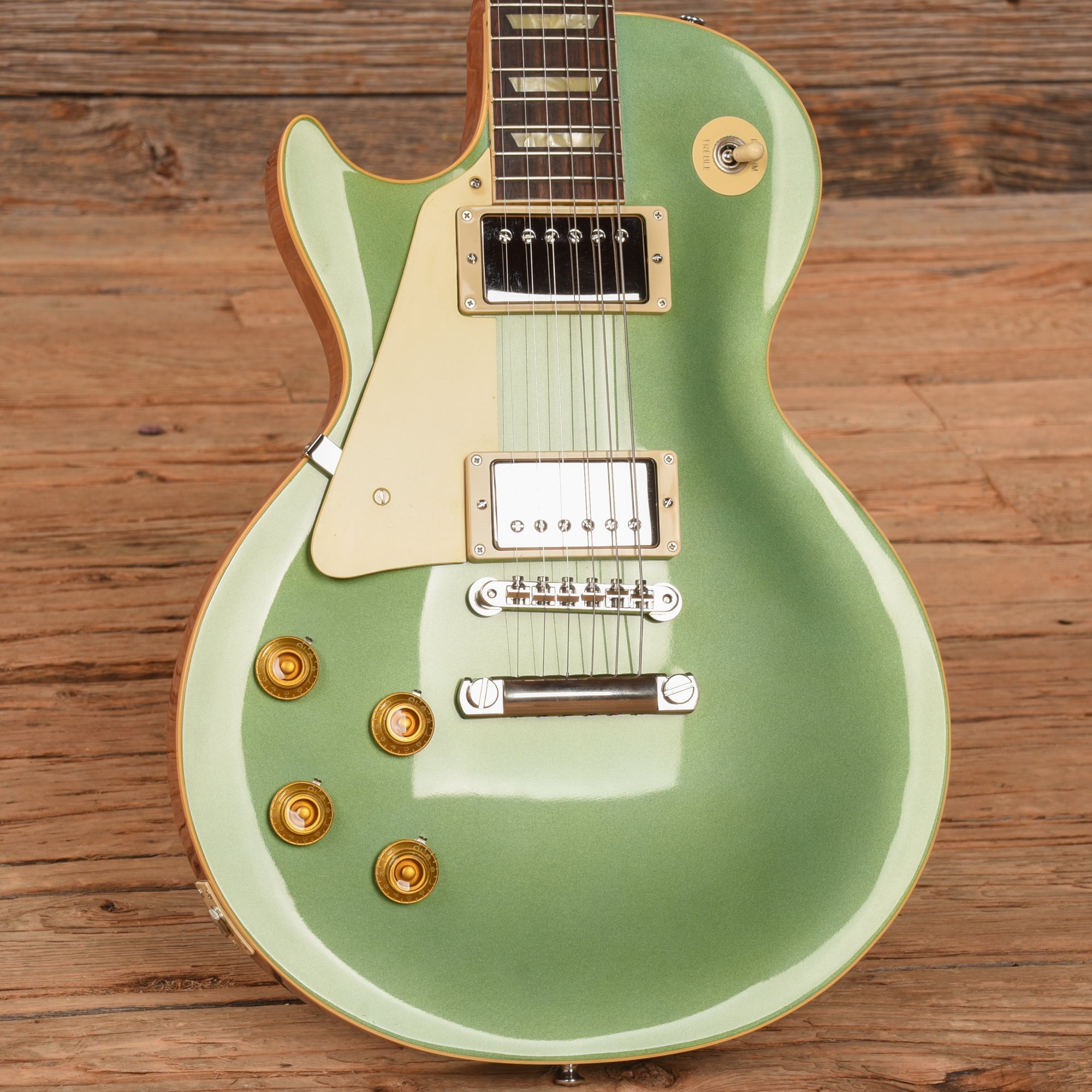 Gibson Custom 57 Les Paul Standard Inverness Green 2022 LEFTY Electric Guitars / Solid Body