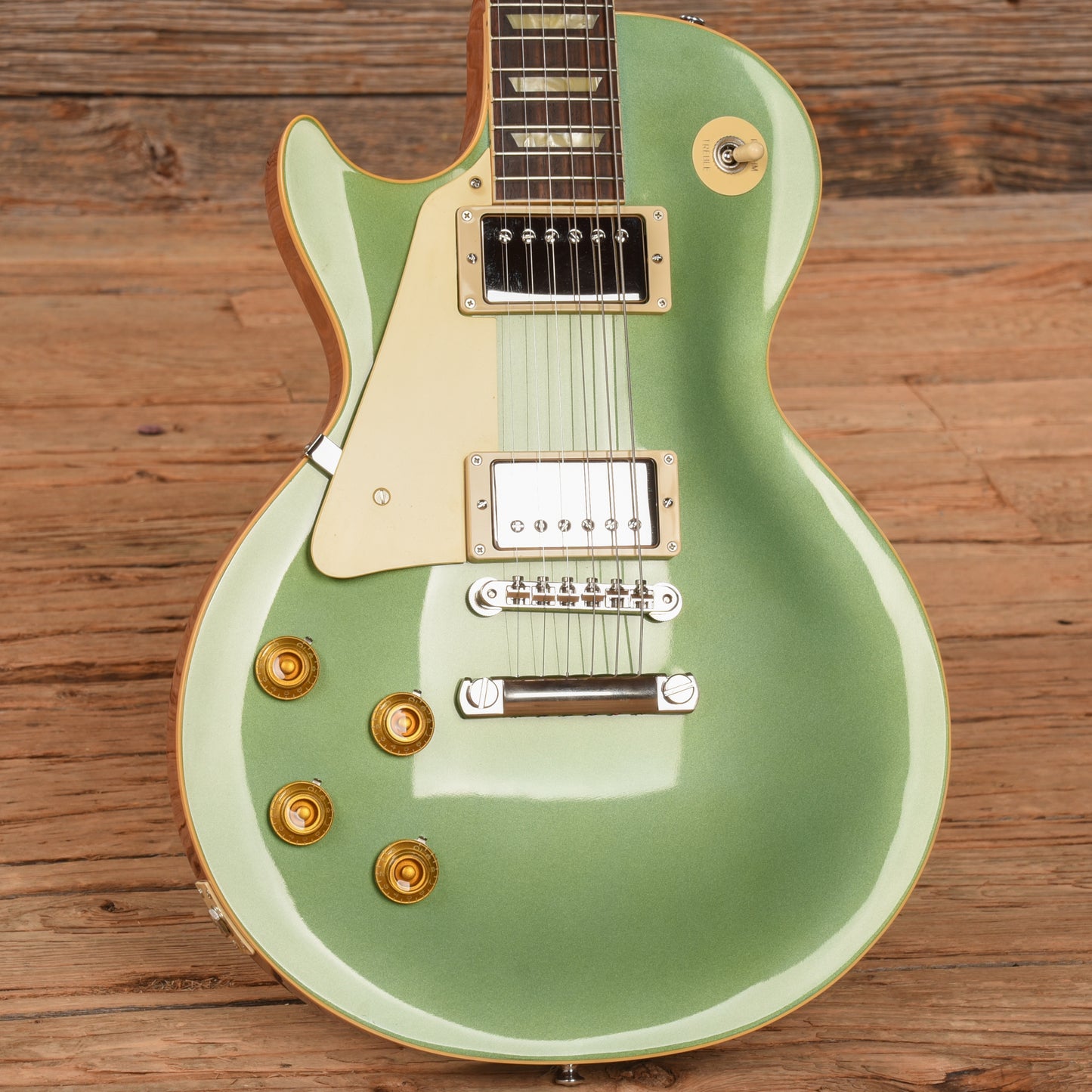 Gibson Custom 57 Les Paul Standard Inverness Green 2022 LEFTY Electric Guitars / Solid Body