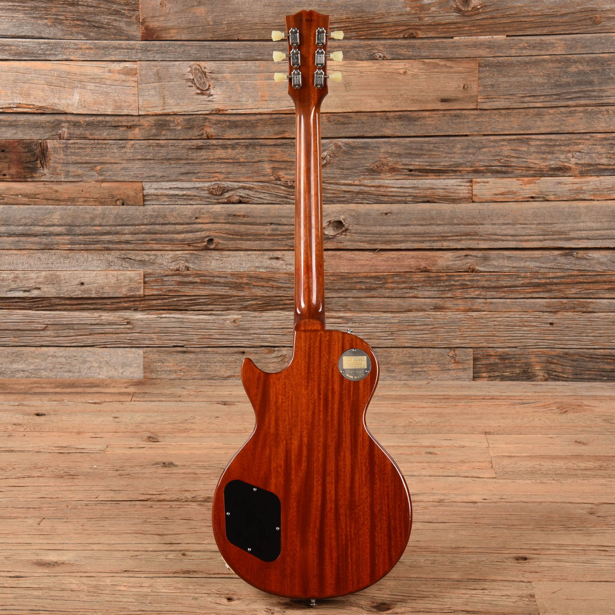 Gibson Custom '58 Les Paul Standard Reissue Dark Bourbon Fade 2018 Electric Guitars / Solid Body