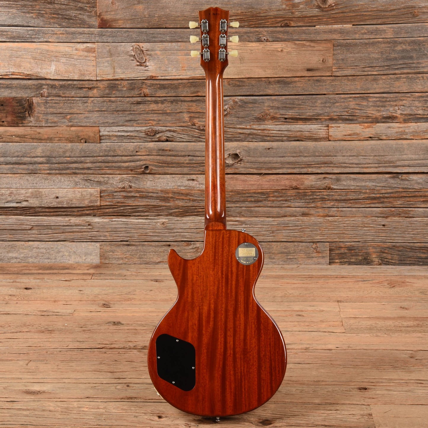 Gibson Custom '58 Les Paul Standard Reissue Dark Bourbon Fade 2018 Electric Guitars / Solid Body