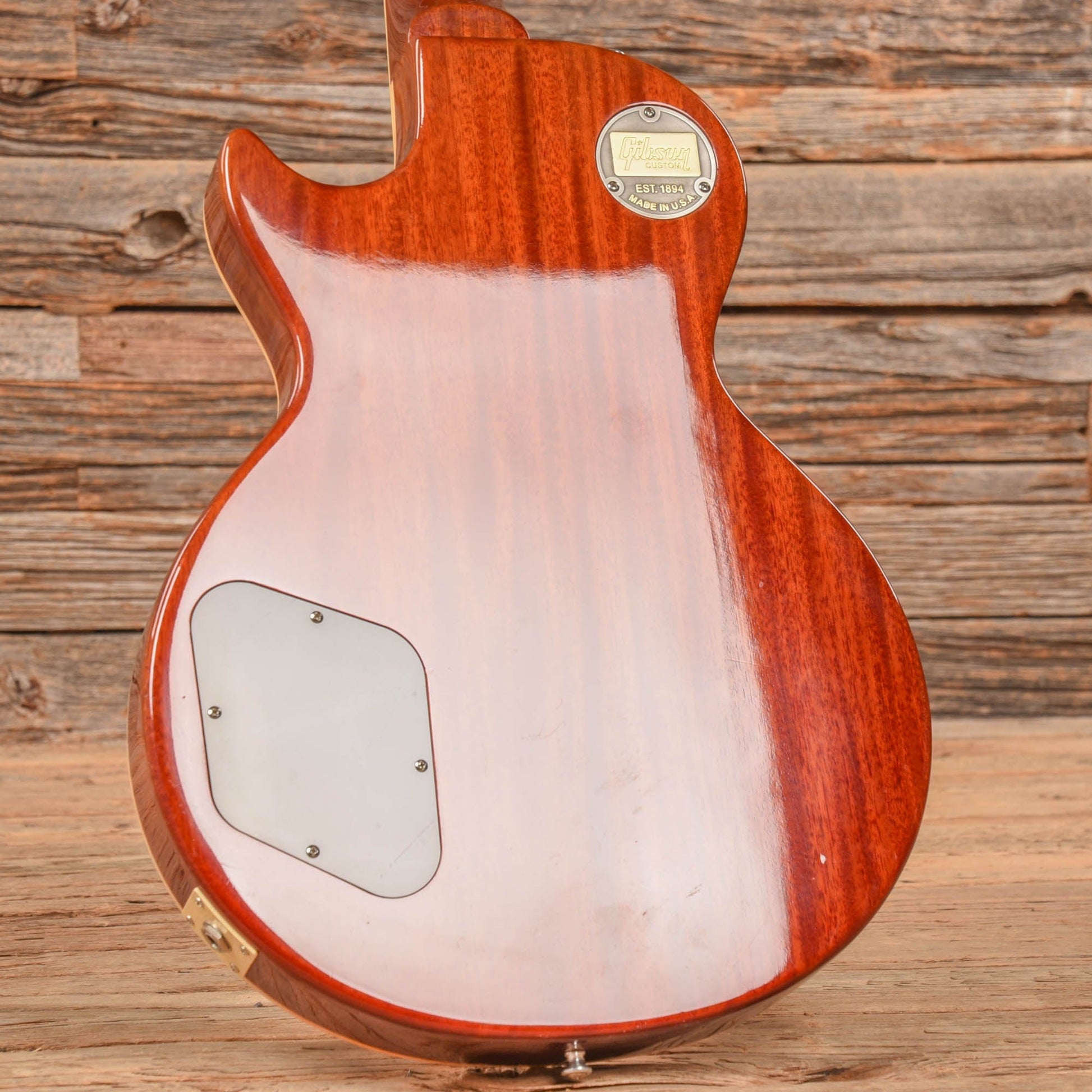 Gibson Custom '58 Les Paul Standard Reissue Dark Bourbon Fade 2018 Electric Guitars / Solid Body