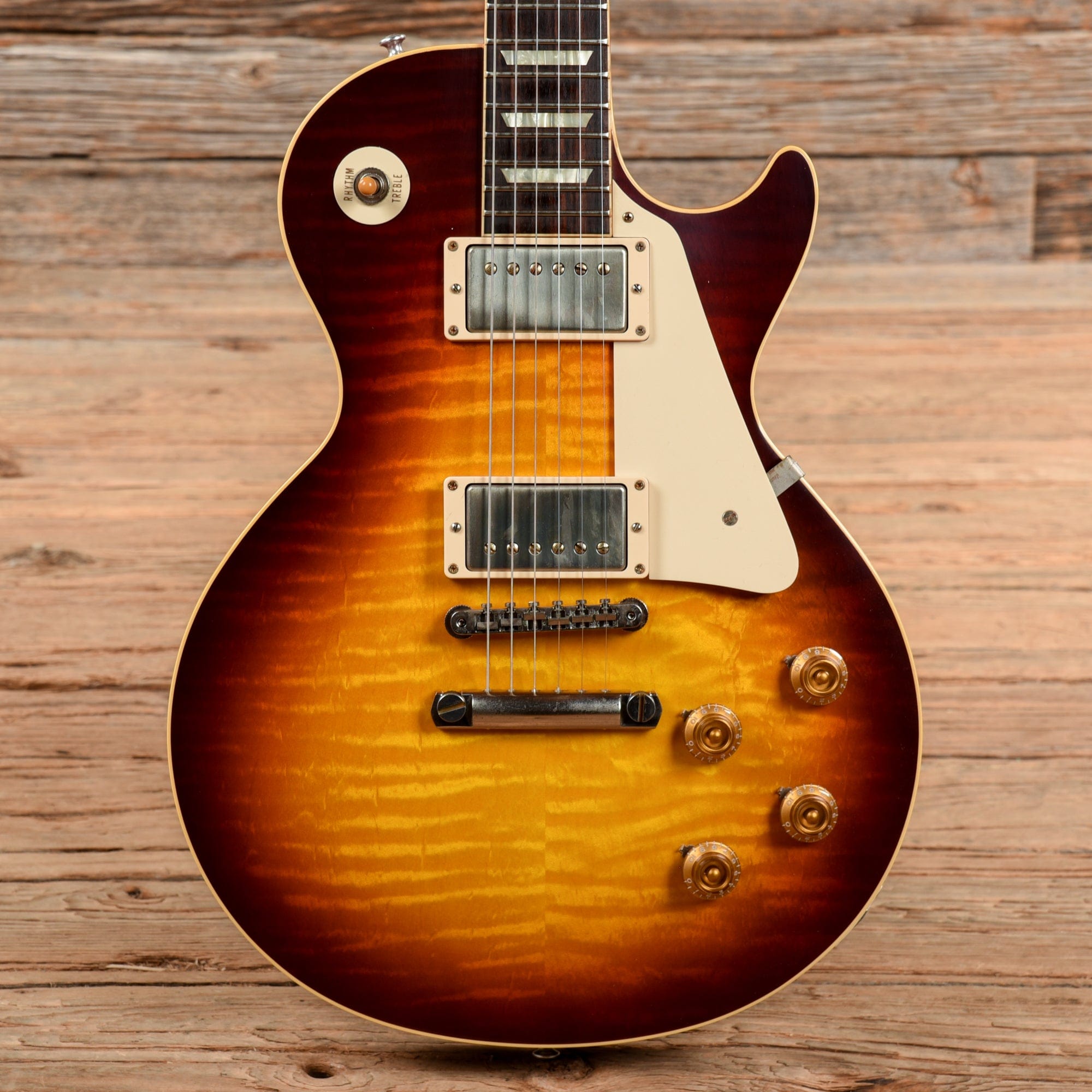 Gibson Custom '58 Les Paul Standard Reissue Sunburst 2013 Electric Guitars / Solid Body