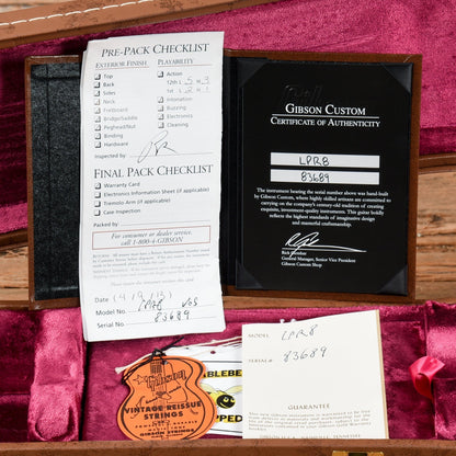 Gibson Custom '58 Les Paul Standard Reissue Sunburst 2013 Electric Guitars / Solid Body