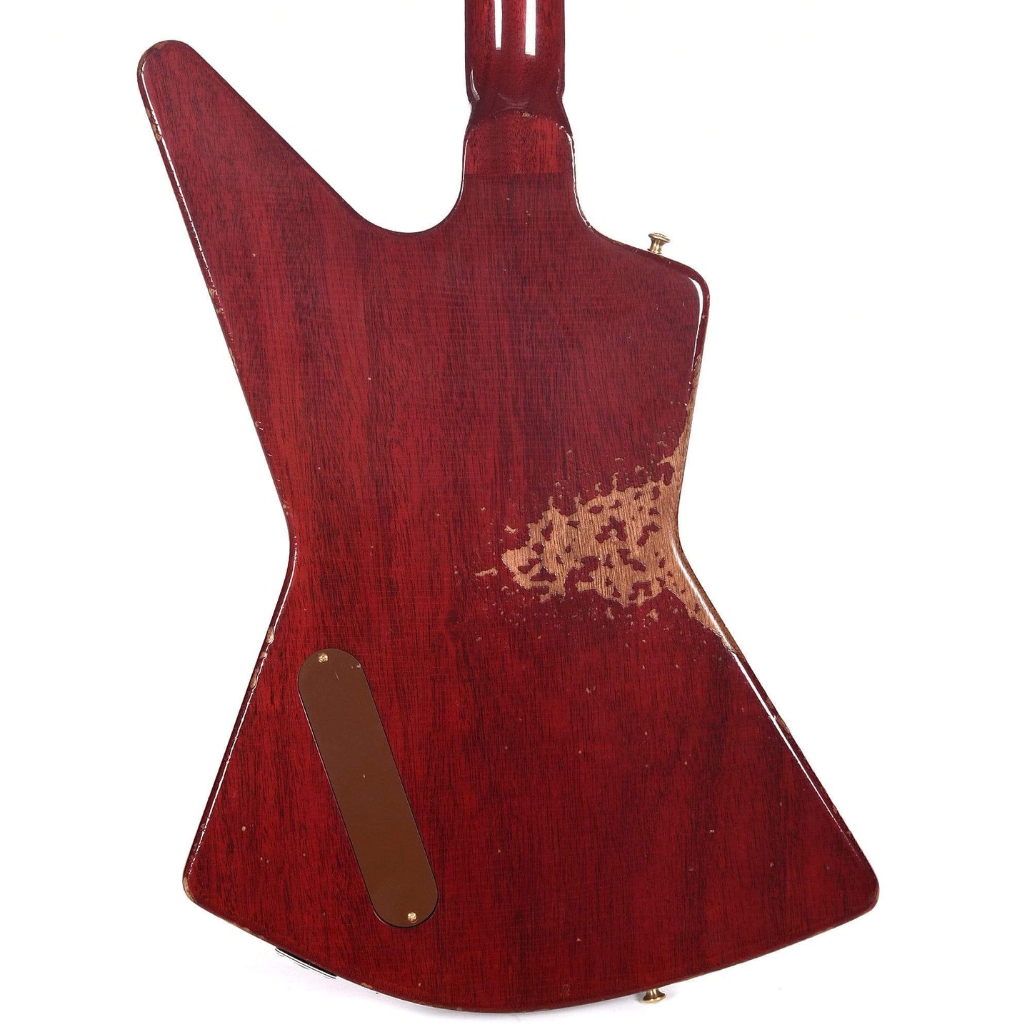 Gibson Custom '58 Mahogany Explorer Extra Cut Faded Cherry Heavy Aged PSL Electric Guitars / Solid Body