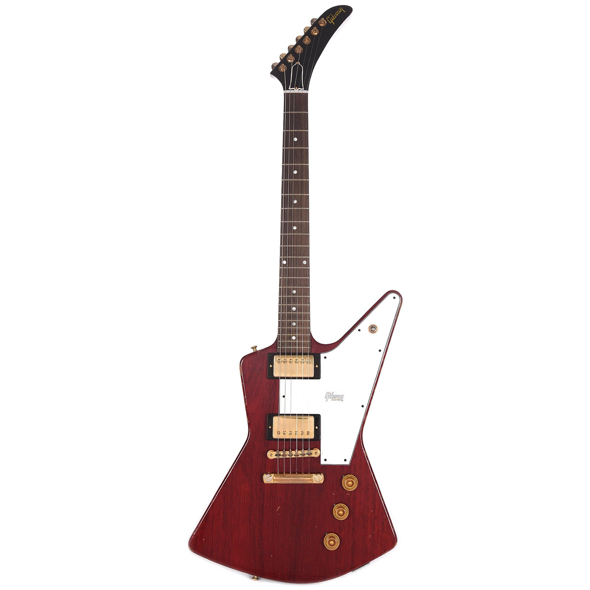 Gibson Custom '58 Mahogany Explorer Extra Cut Faded Cherry Heavy