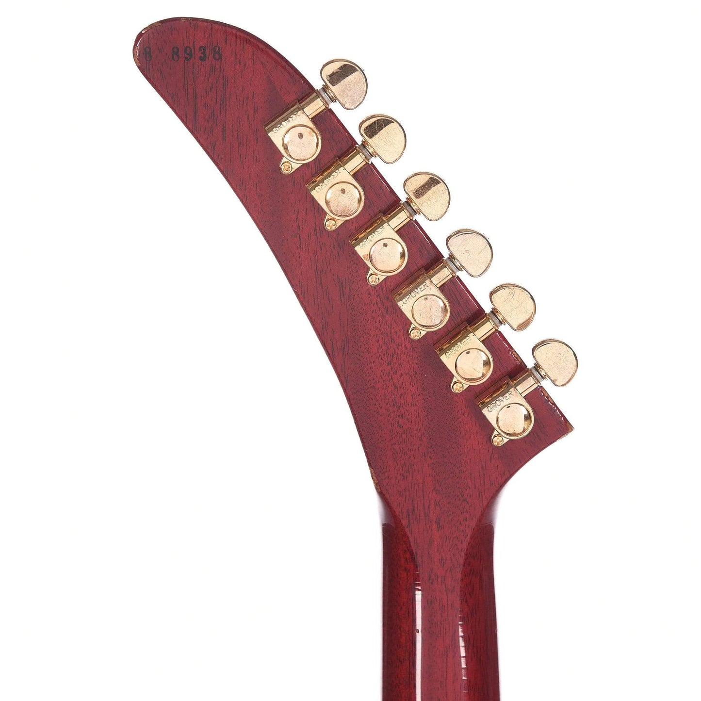 Gibson Custom '58 Mahogany Explorer Extra Cut Faded Cherry Heavy Aged PSL Electric Guitars / Solid Body