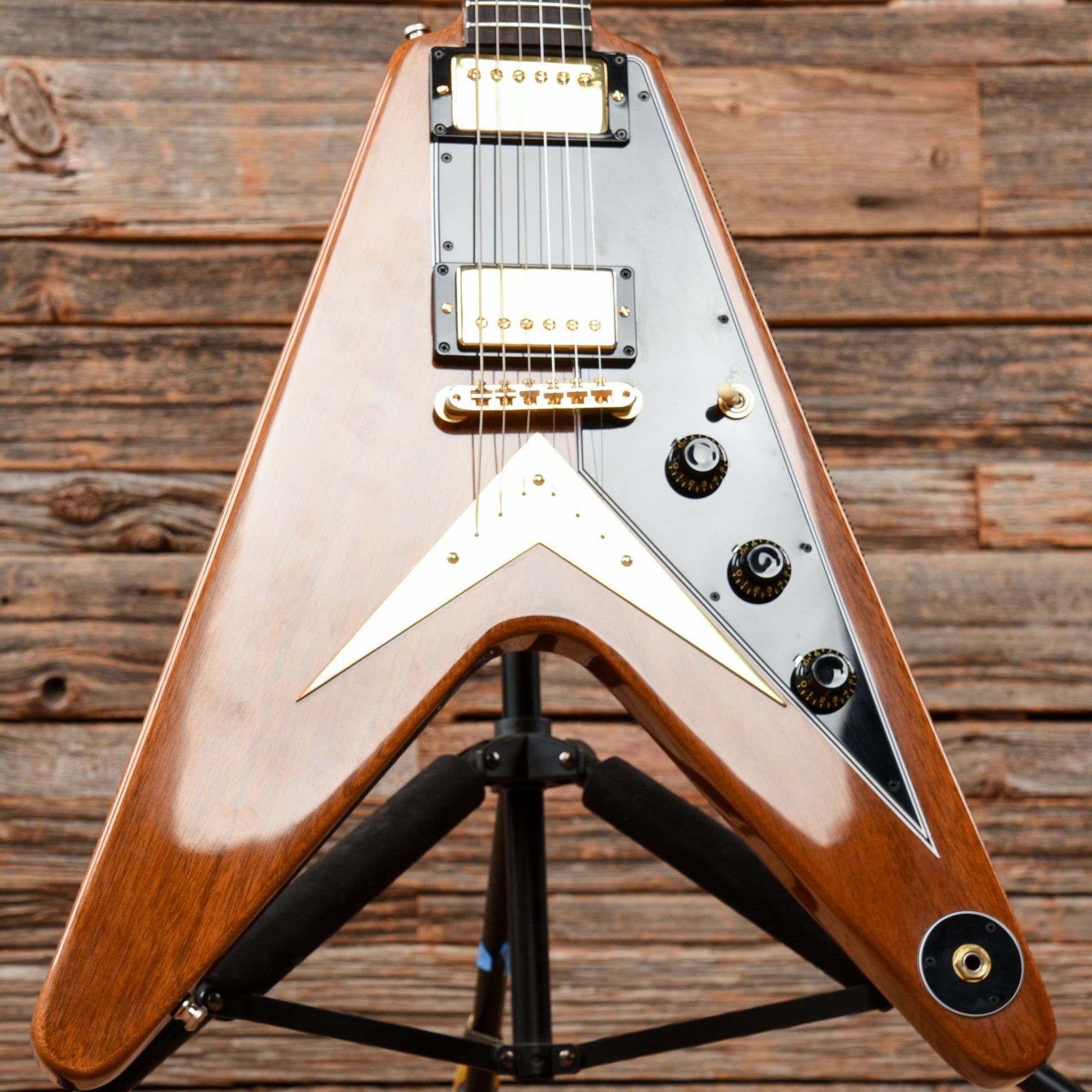 Gibson Custom '58 Mahogany Flying V Natural 2021 Electric Guitars / Solid Body