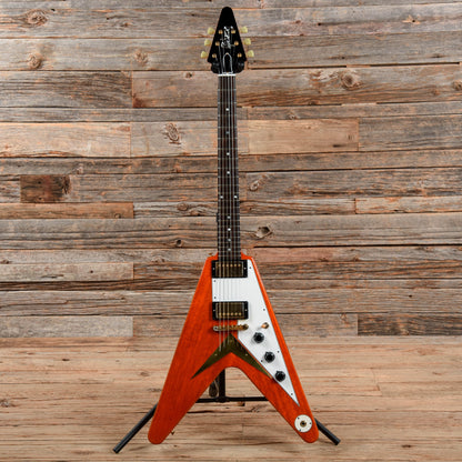 Gibson Custom '59 Flying V Korina Transparent Cherry 2011 Electric Guitars / Solid Body