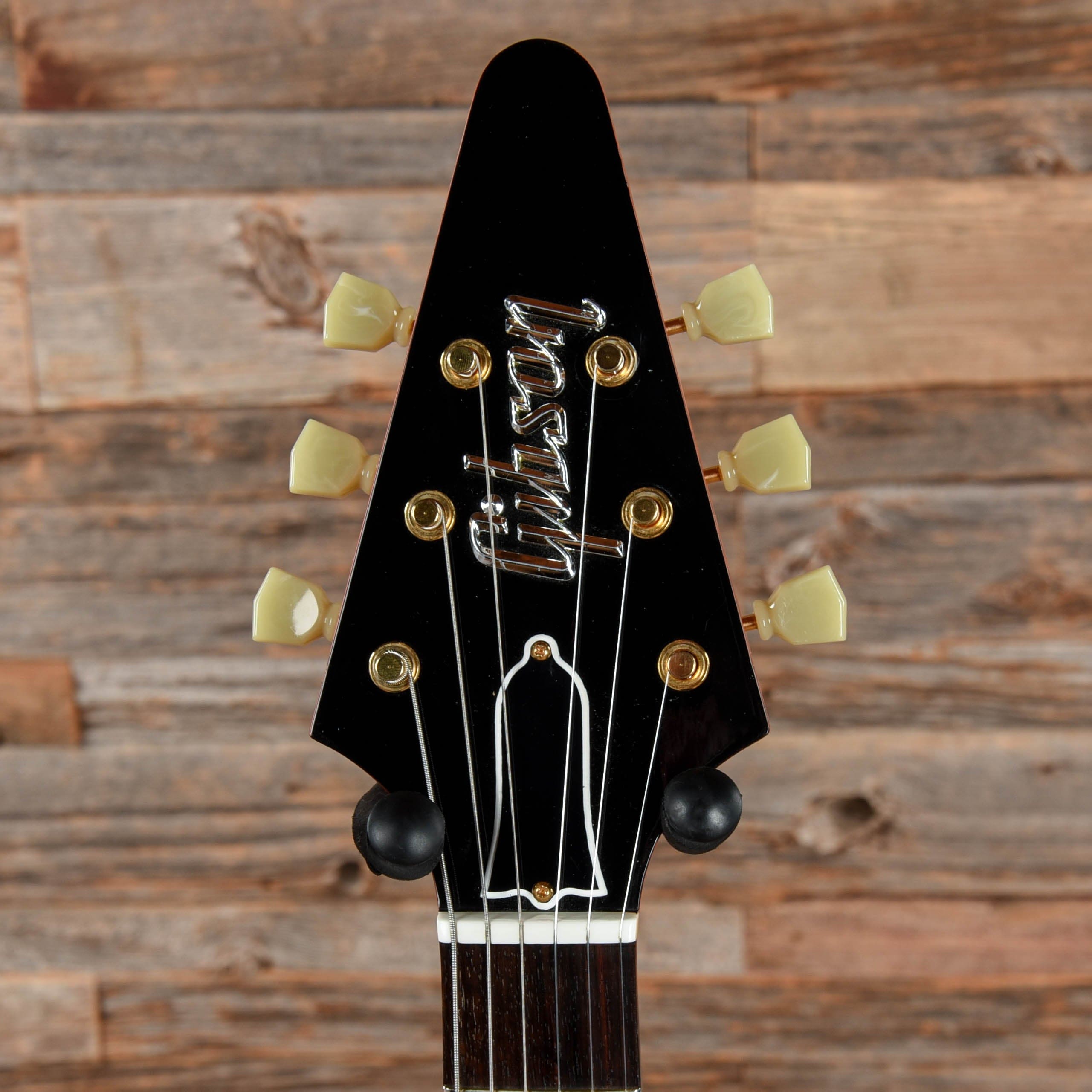 Gibson Custom '59 Flying V Korina Transparent Cherry 2011 Electric Guitars / Solid Body