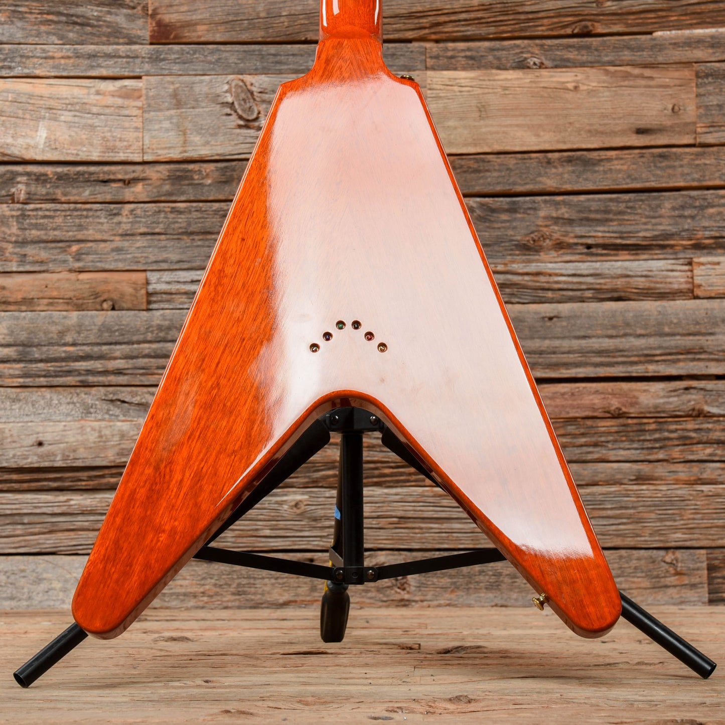 Gibson Custom '59 Flying V Korina Transparent Cherry 2011 Electric Guitars / Solid Body