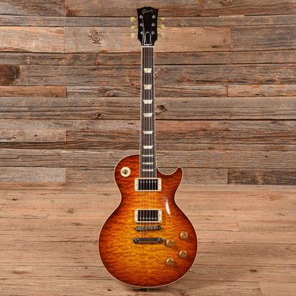 Gibson Custom 59 Les Paul Standard Reissue Quilt Sunburst Electric Guitars / Solid Body