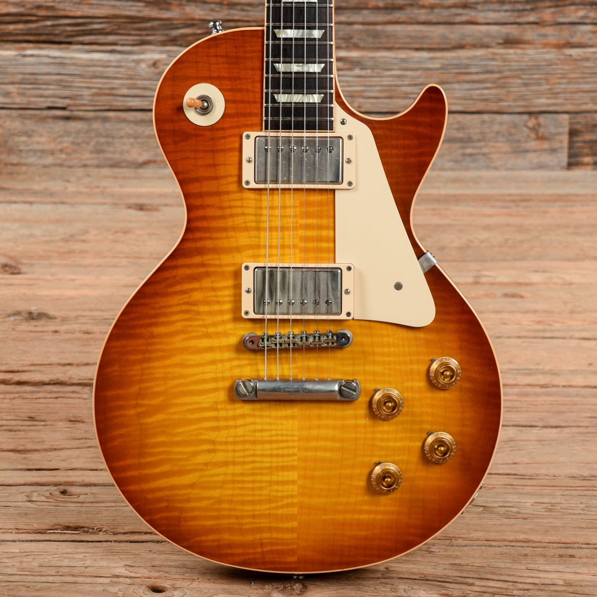 Gibson Custom '59 Les Paul Standard Reissue Sunburst 2010 Electric Guitars / Solid Body