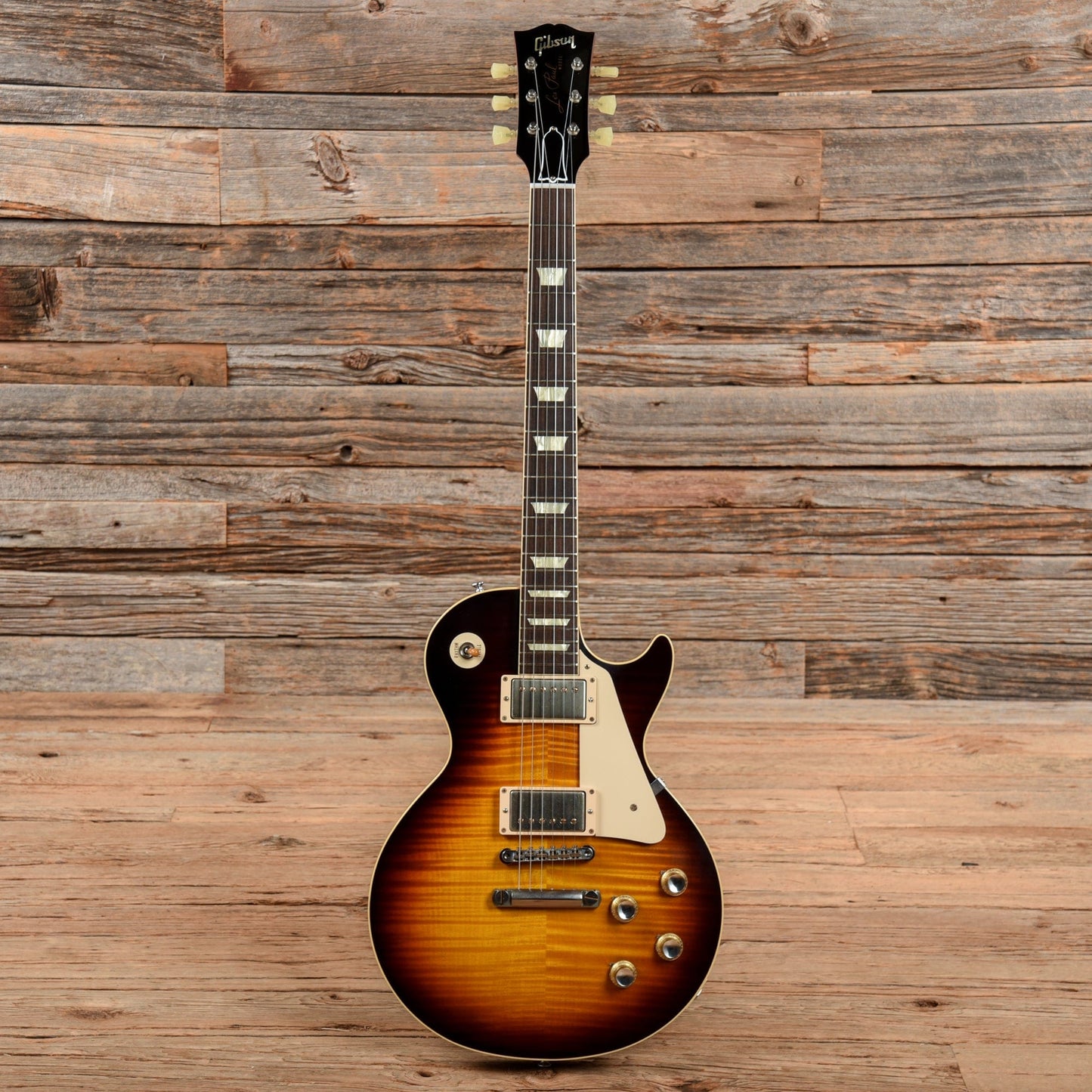 Gibson Custom '60 Les Paul Reissue Sunburst 2012 Electric Guitars / Solid Body