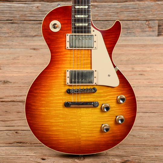 Gibson Custom '60 Les Paul Standard Reissue Cherry Sunburst 2013 Electric Guitars / Solid Body