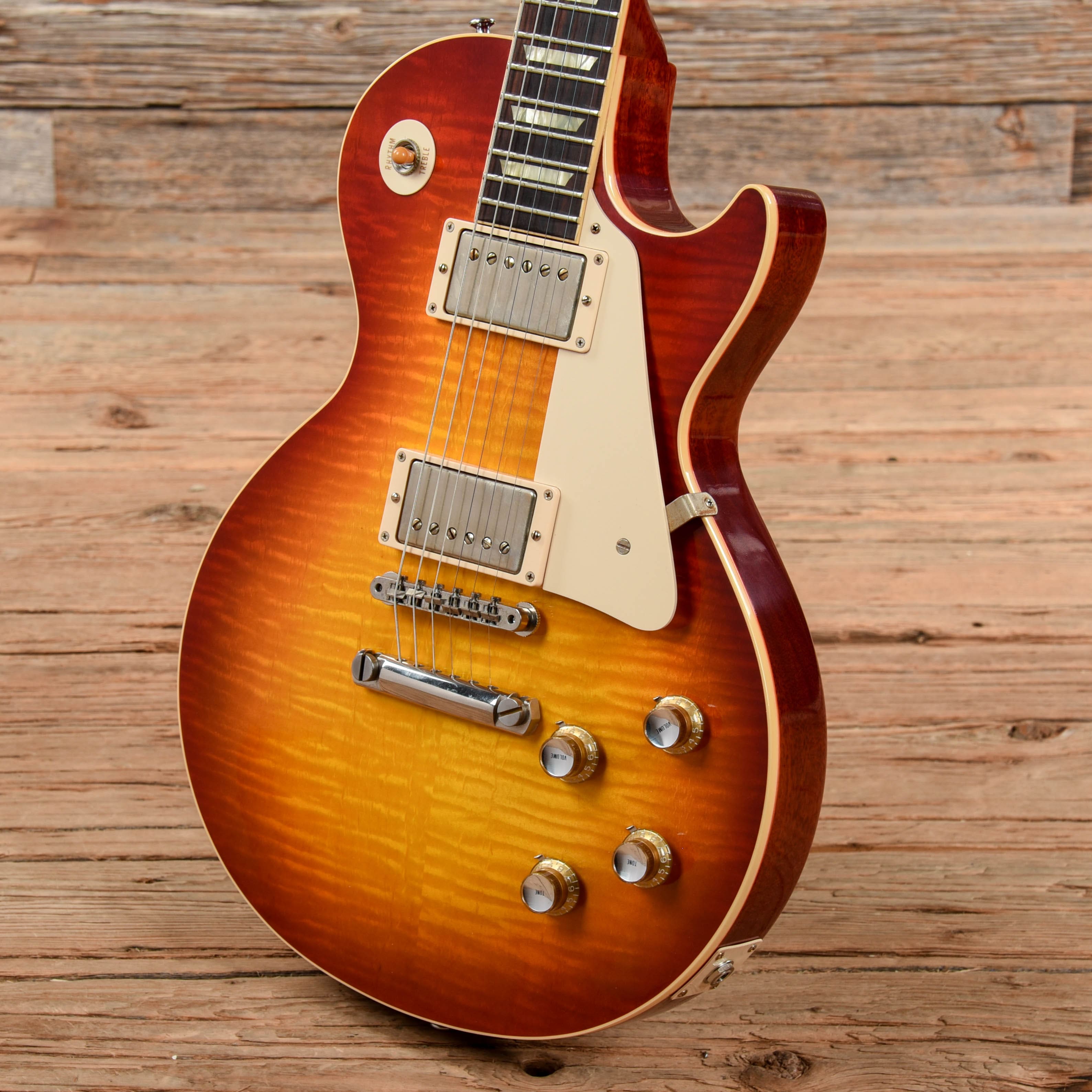 Gibson Custom '60 Les Paul Standard Reissue Cherry Sunburst 2013 Electric Guitars / Solid Body