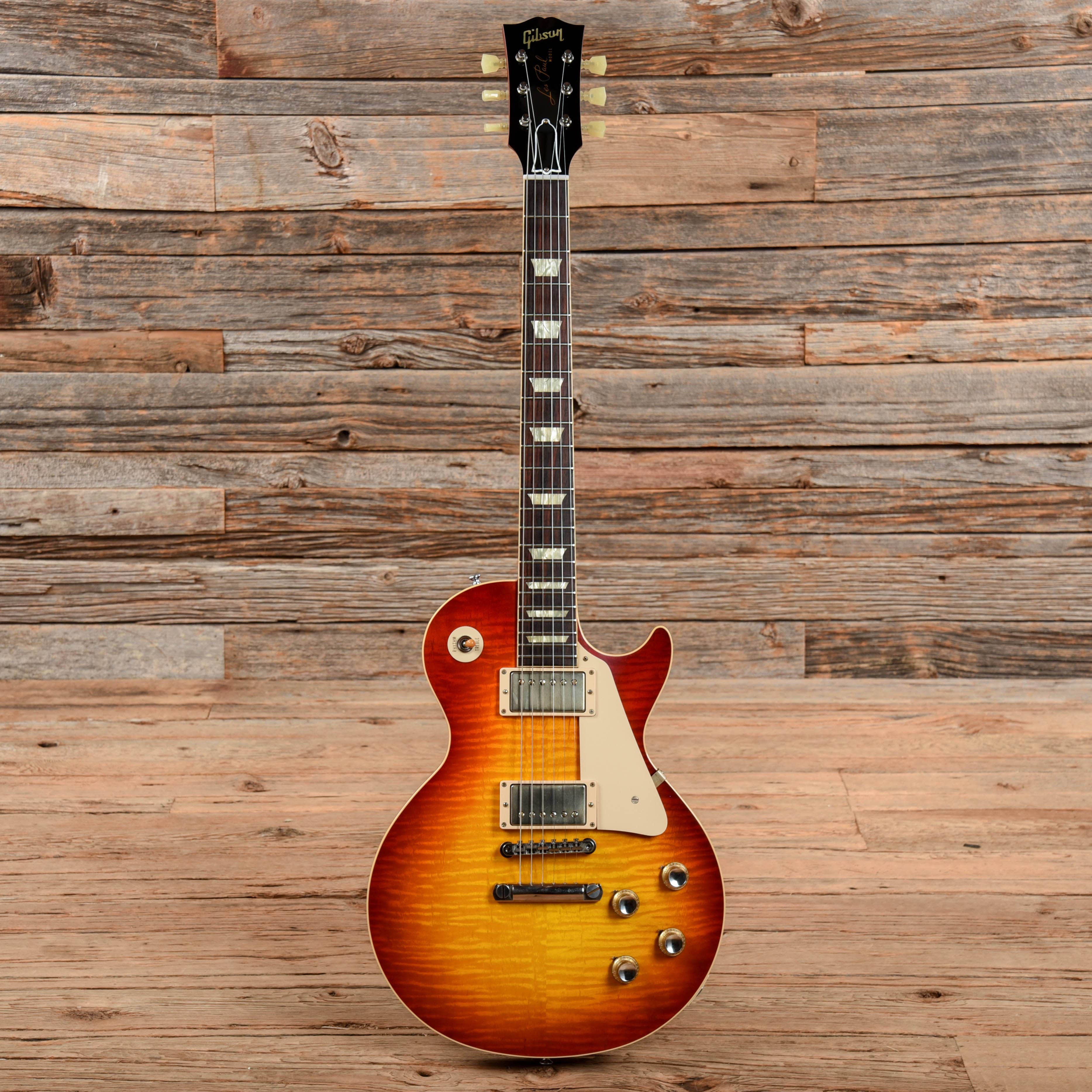 Gibson Custom '60 Les Paul Standard Reissue Cherry Sunburst 2013 Electric Guitars / Solid Body