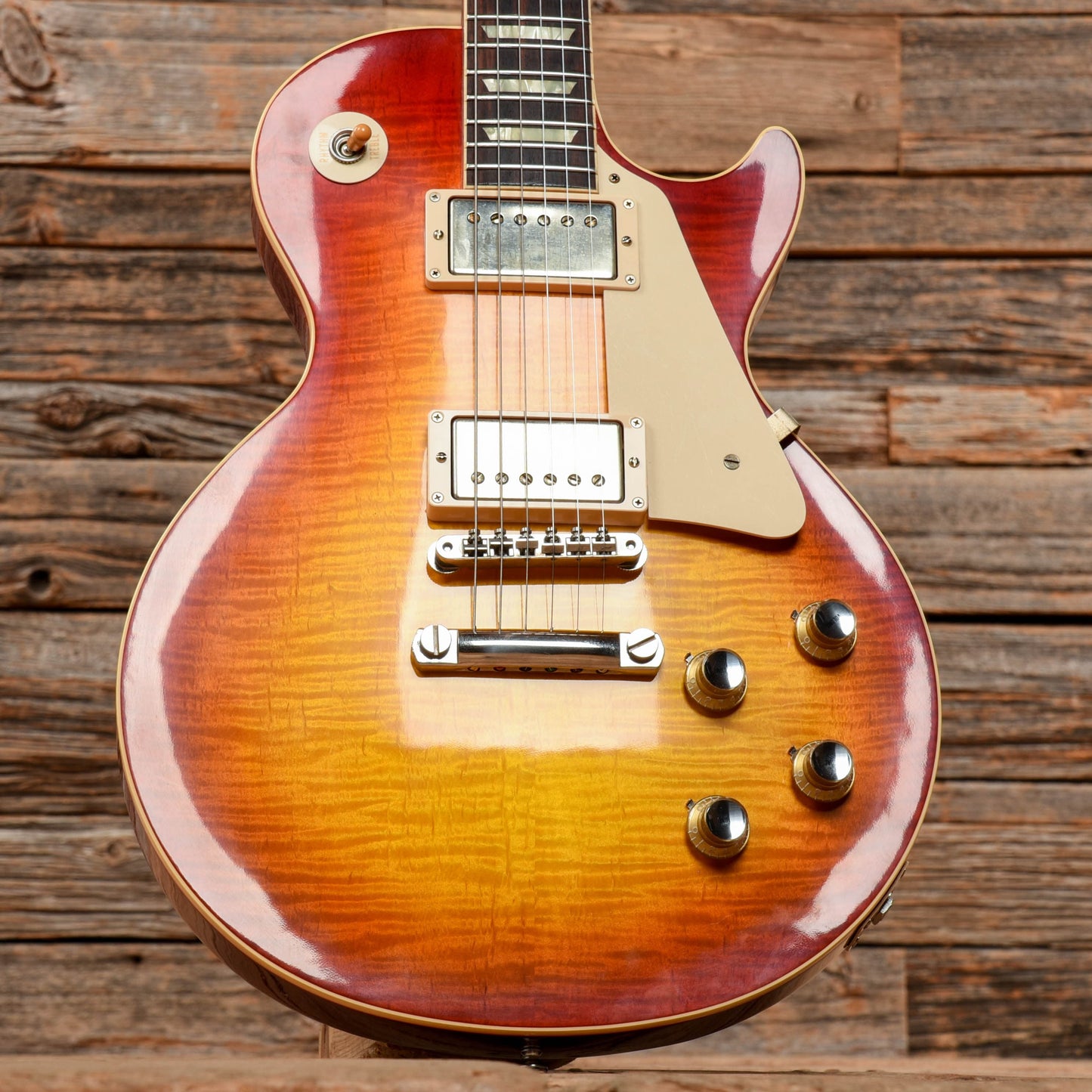 Gibson Custom '60 Les Paul Standard Reissue Cherry Sunburst 2013 Electric Guitars / Solid Body