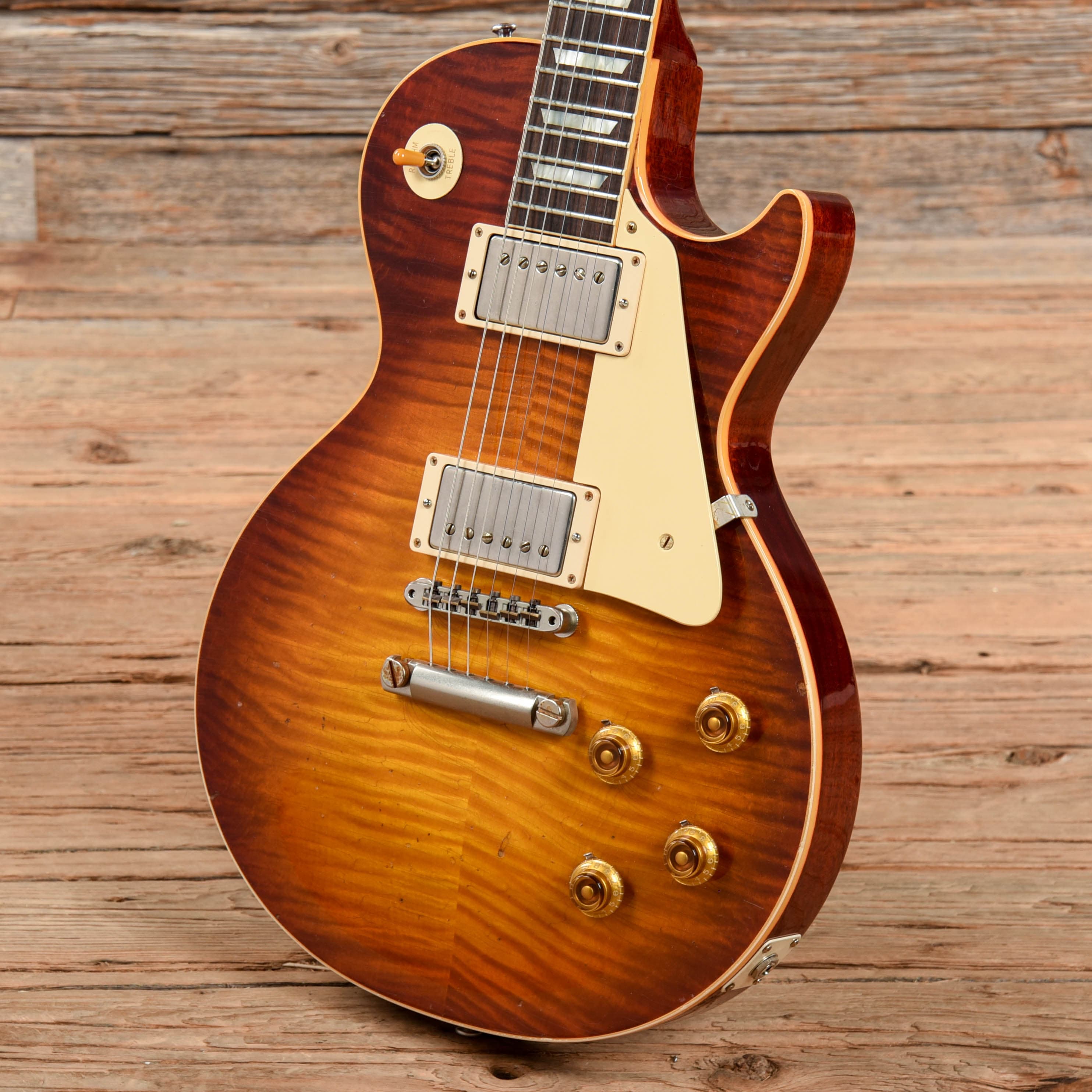 Gibson Custom '60 Les Paul Standard Reissue Murphy Painted and Aged Sunburst 2018 Electric Guitars / Solid Body