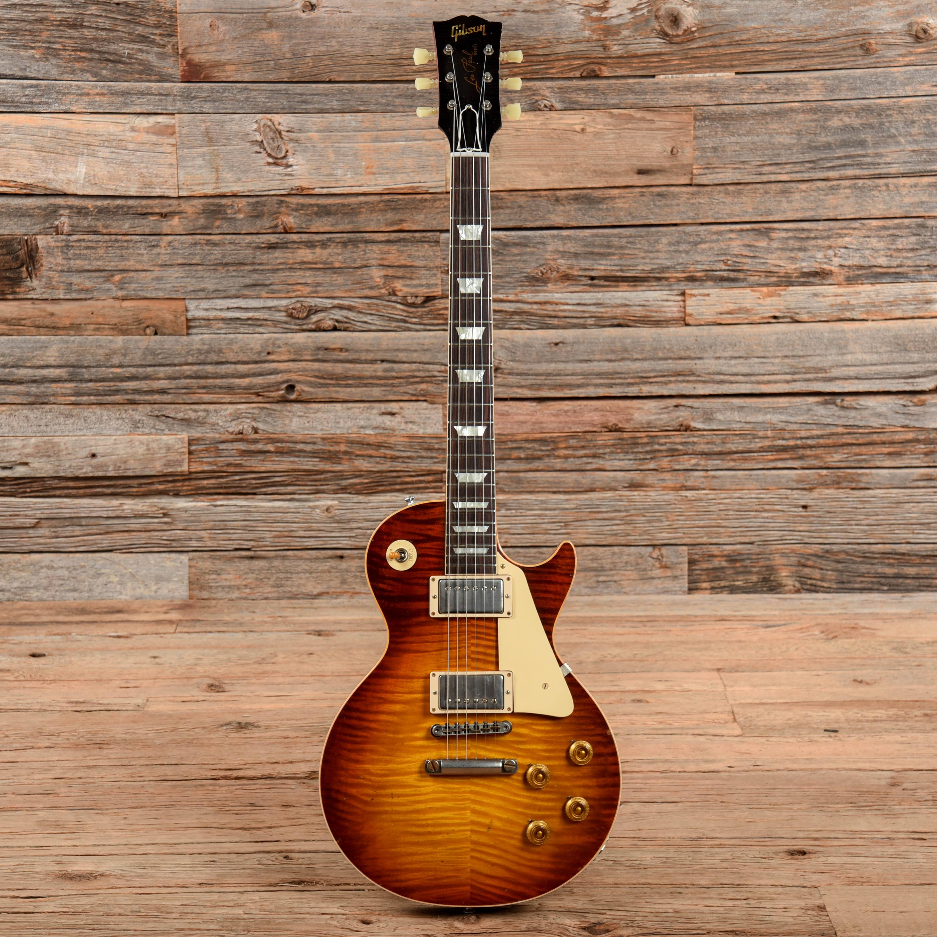 Gibson Custom '60 Les Paul Standard Reissue Murphy Painted and Aged Sunburst 2018 Electric Guitars / Solid Body