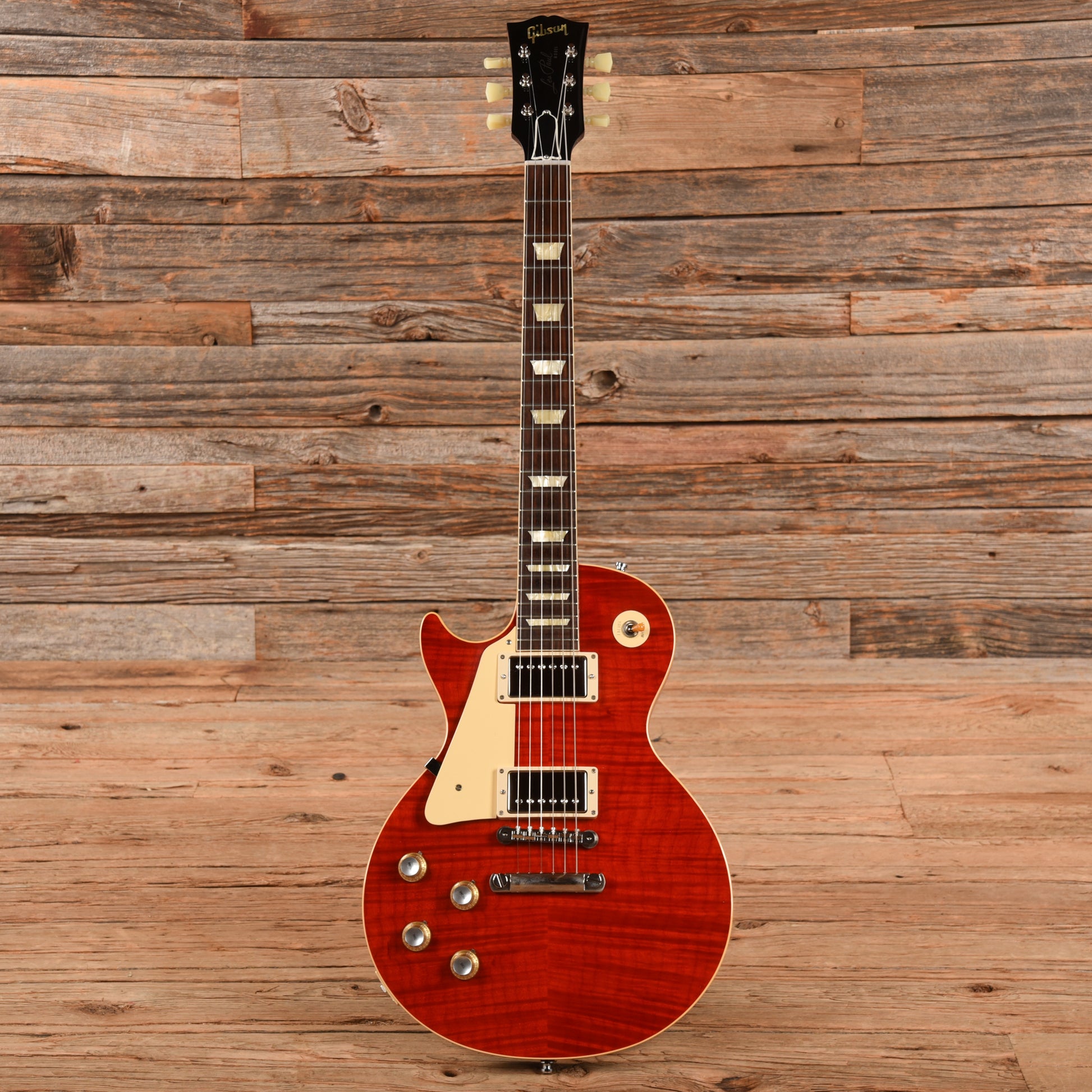 Gibson Custom 60 Les Paul Standard Translucent Cherry 2021 LEFTY Electric Guitars / Solid Body