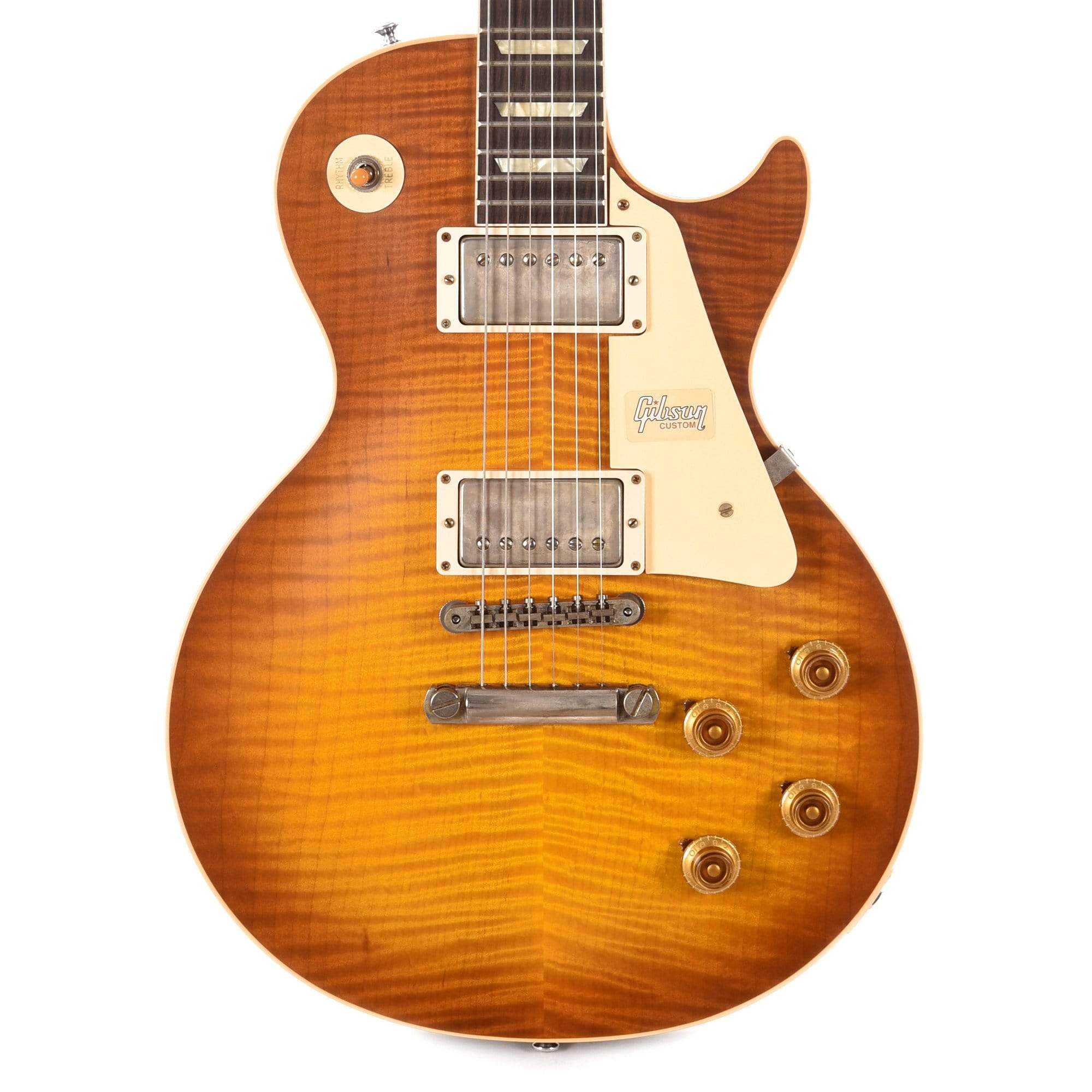Gibson Custom 60th Anniversary 1959 Les Paul Standard Amber VOS Electric Guitars / Solid Body