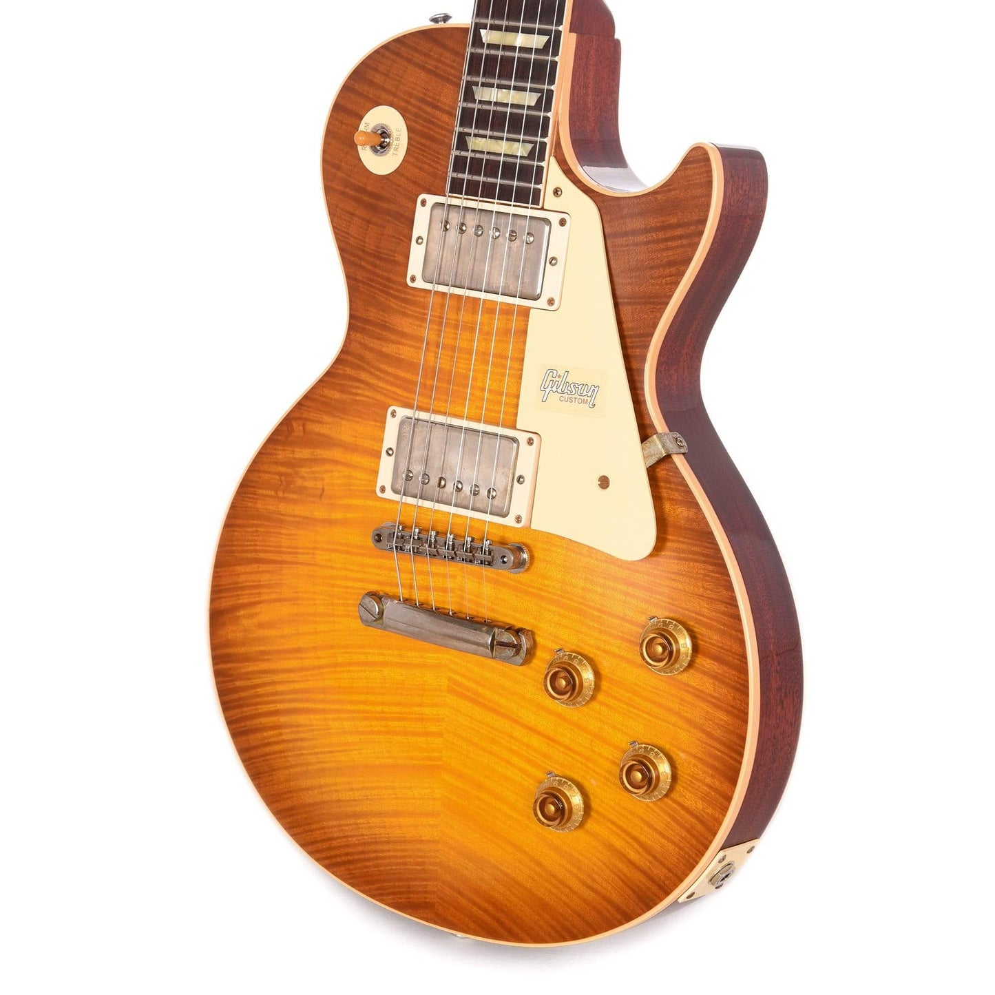 Gibson Custom 60th Anniversary 1959 Les Paul Standard Amber VOS Electric Guitars / Solid Body