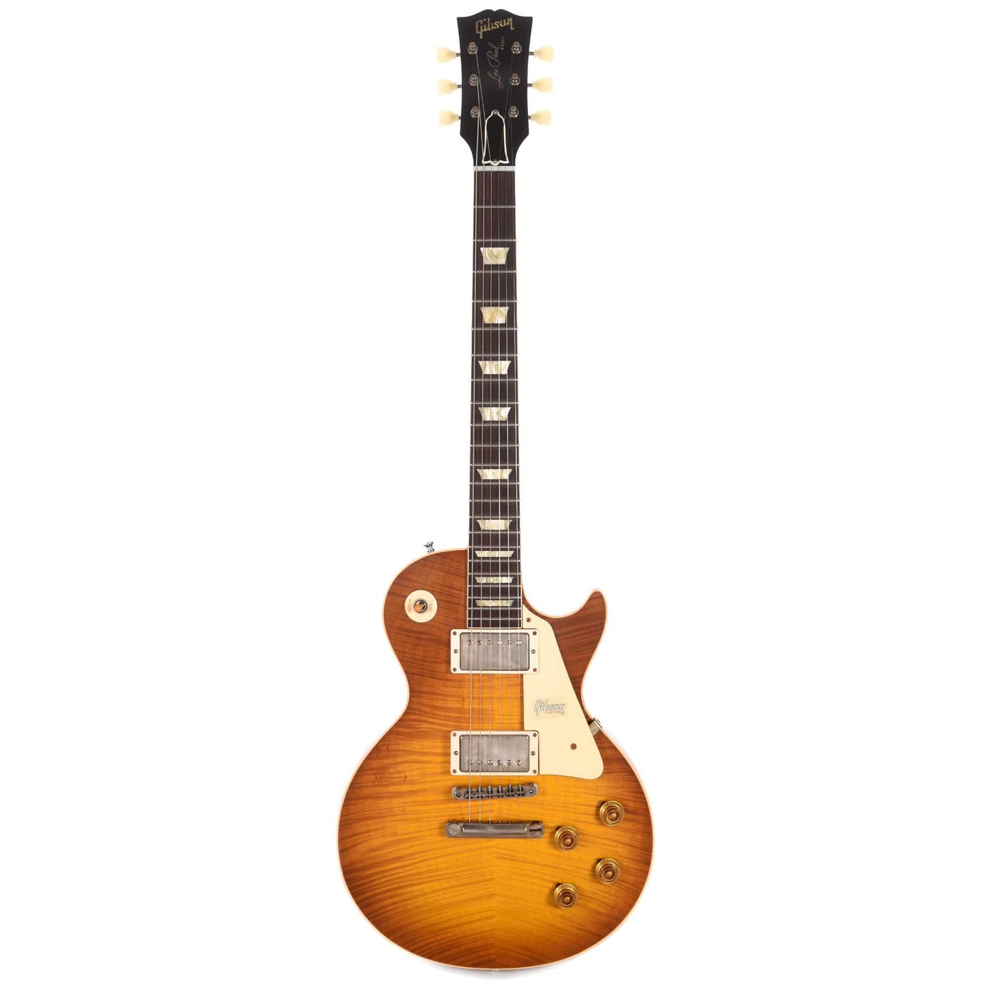 Gibson Custom 60th Anniversary 1959 Les Paul Standard Amber VOS Electric Guitars / Solid Body