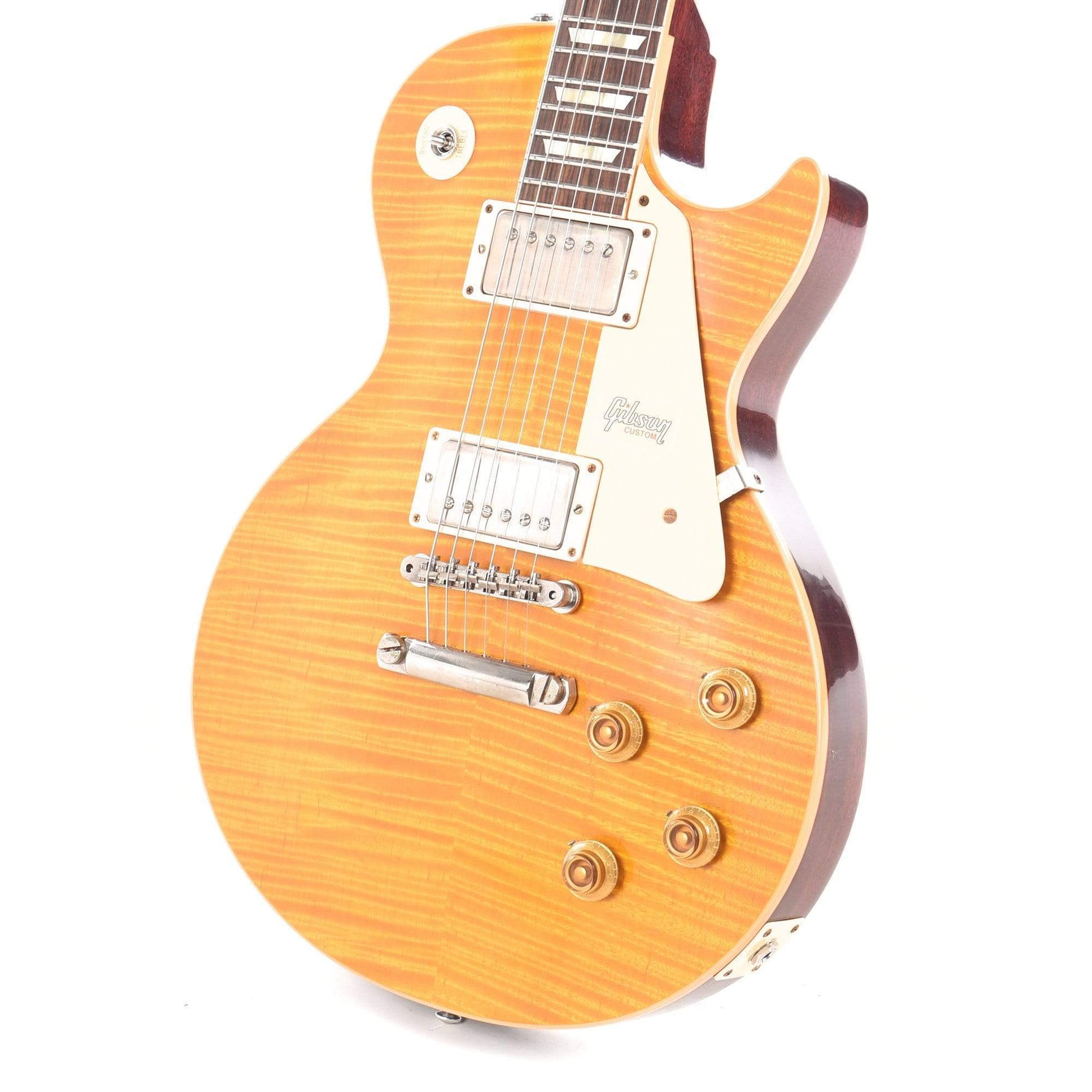 Gibson Custom 60th Anniversary 1959 Les Paul Standard Amber VOS Electric Guitars / Solid Body
