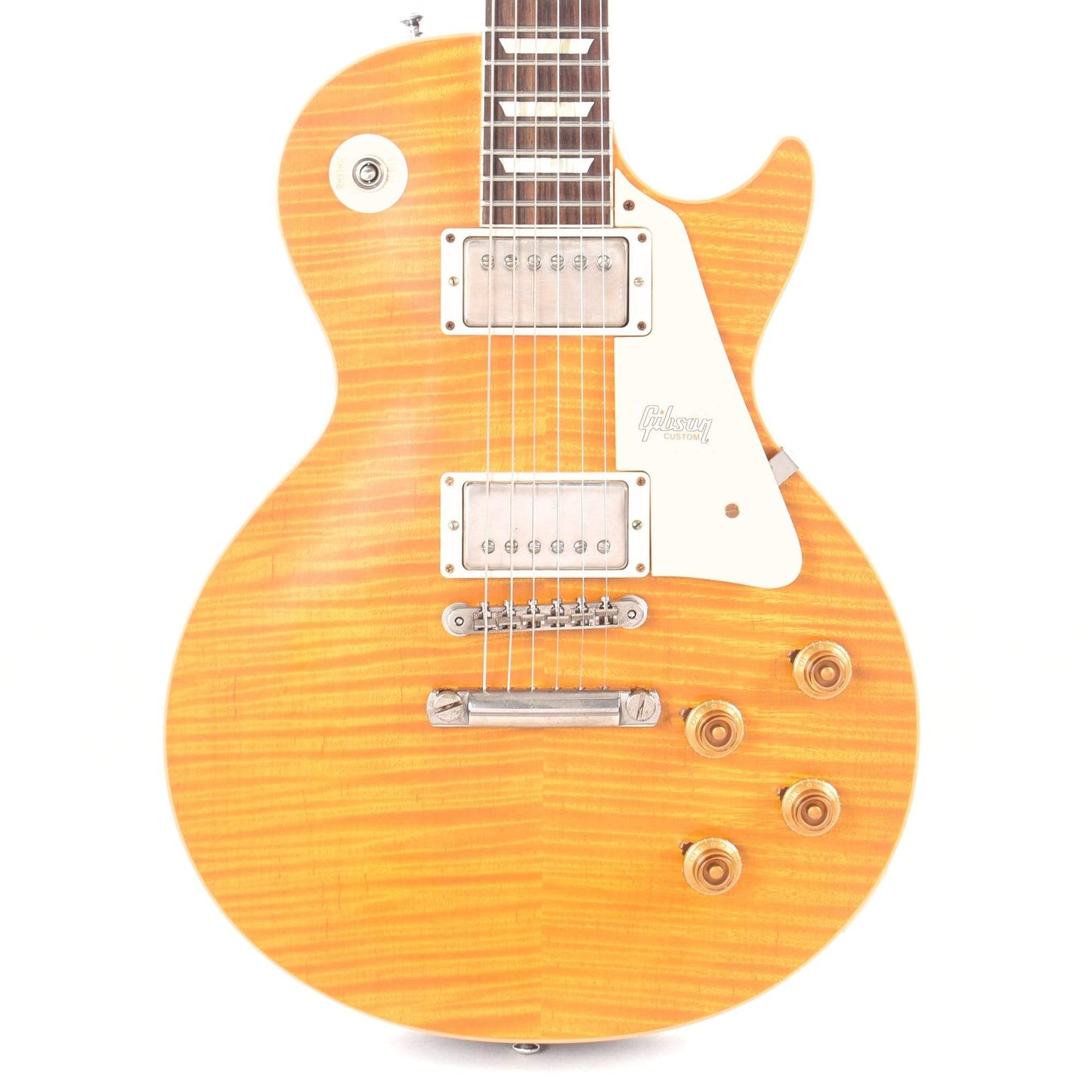 Gibson Custom 60th Anniversary 1959 Les Paul Standard Amber VOS Electric Guitars / Solid Body