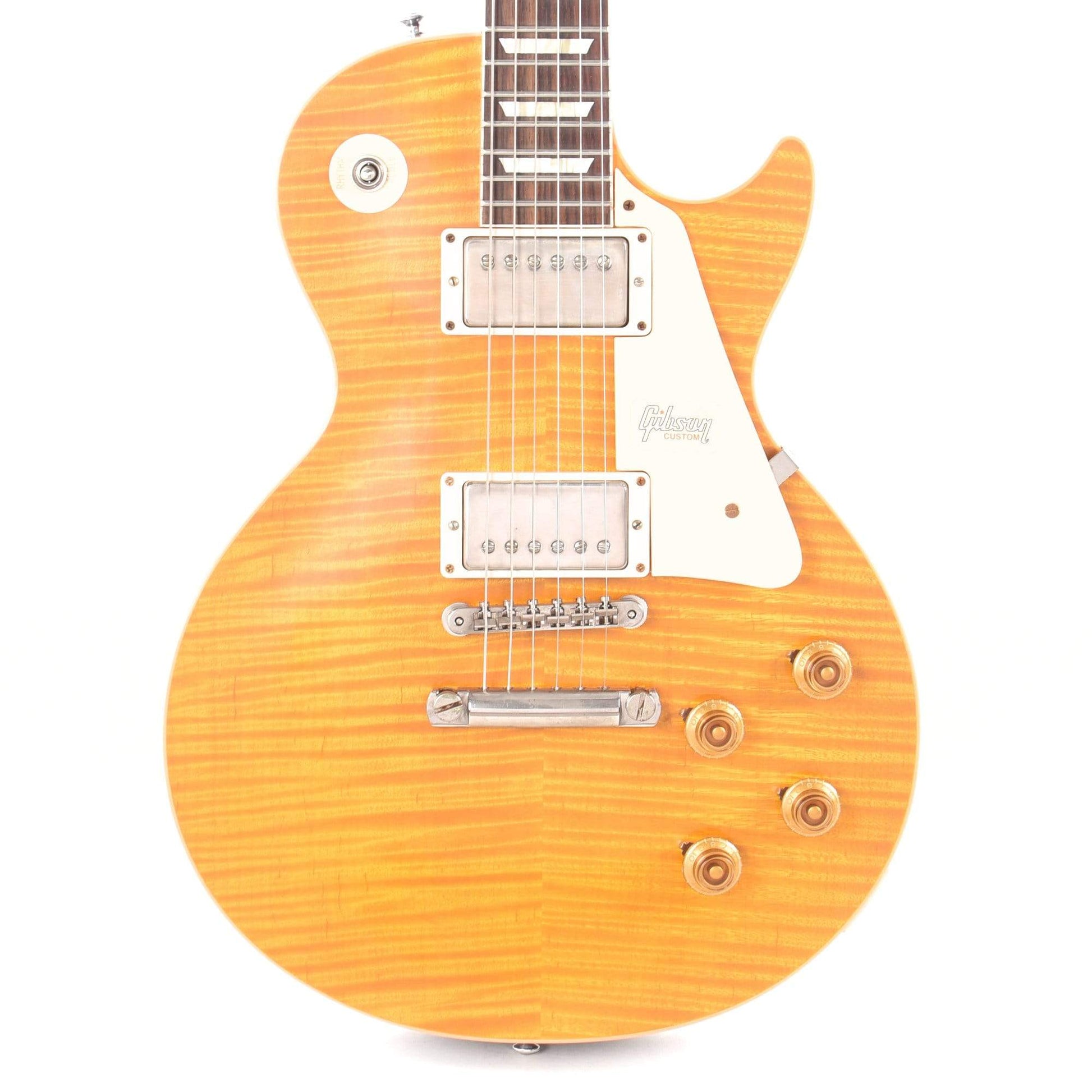 Gibson Custom 60th Anniversary 1959 Les Paul Standard Amber VOS Electric Guitars / Solid Body
