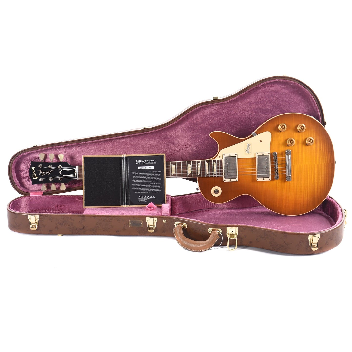 Gibson Custom 60th Anniversary 1959 Les Paul Standard "CME Spec" Amber VOS Electric Guitars / Solid Body