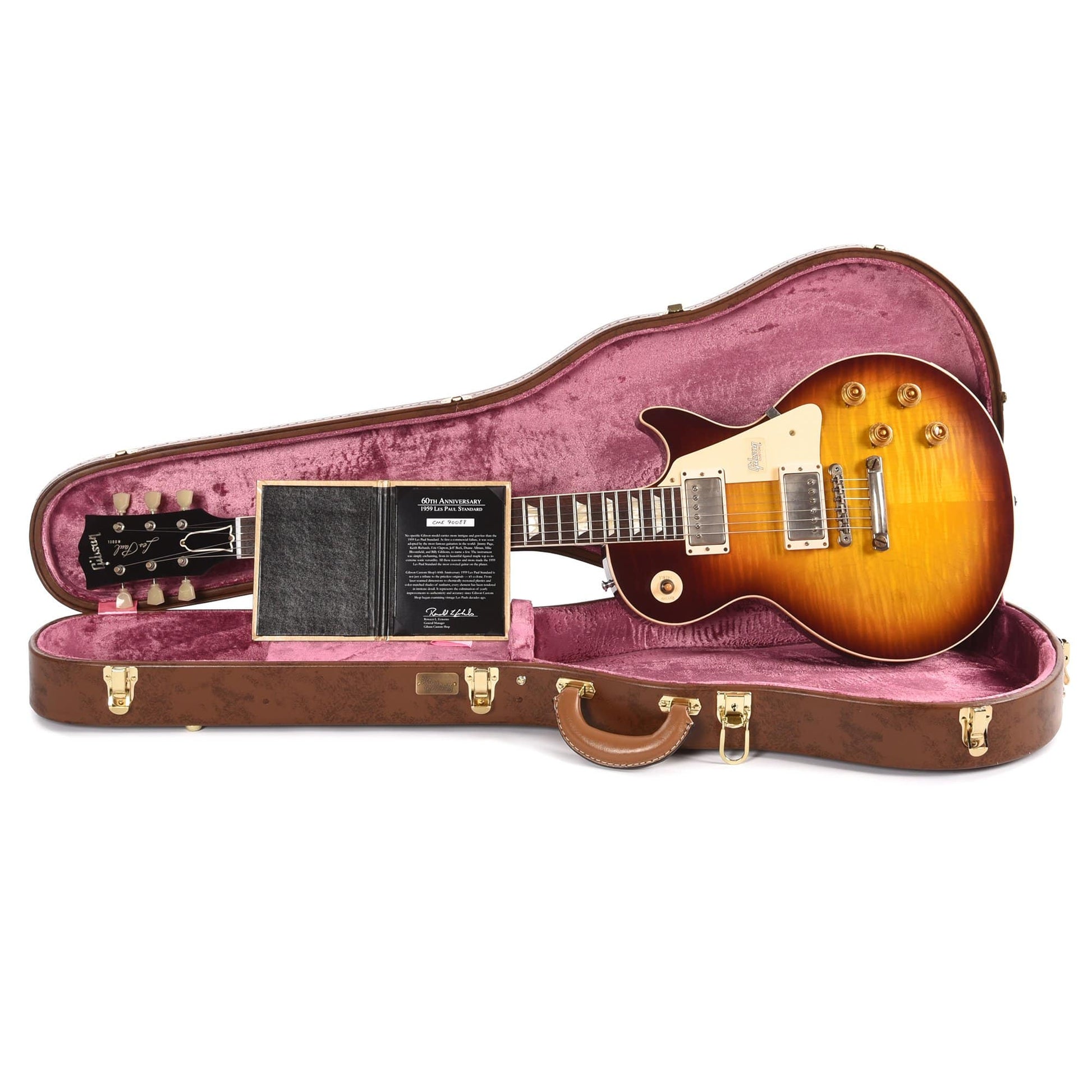 Gibson Custom 60th Anniversary 1959 Les Paul Standard "CME Spec" Cherry Tea Burst VOS Electric Guitars / Solid Body