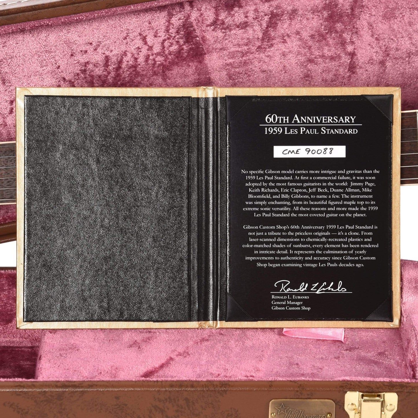 Gibson Custom 60th Anniversary 1959 Les Paul Standard "CME Spec" Cherry Tea Burst VOS Electric Guitars / Solid Body