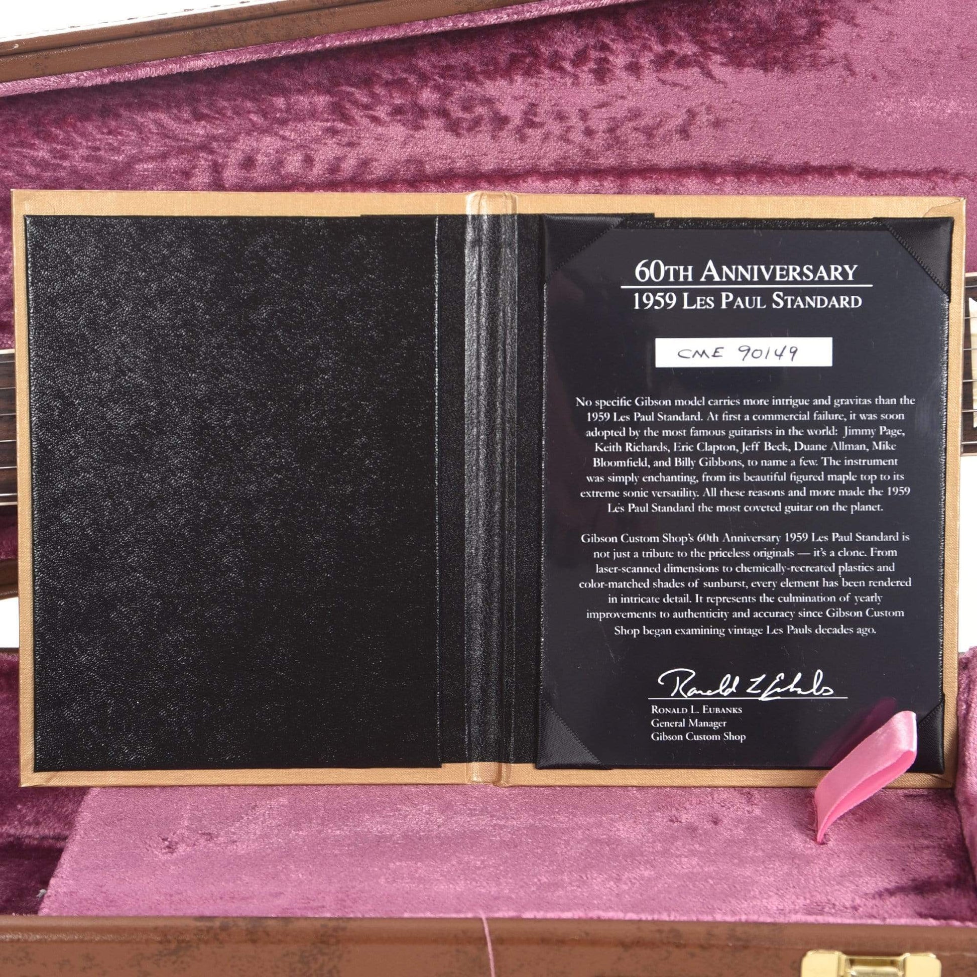 Gibson Custom 60th Anniversary 1959 Les Paul Standard "CME Spec" Green Lemon VOS Electric Guitars / Solid Body