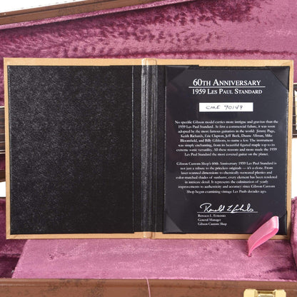 Gibson Custom 60th Anniversary 1959 Les Paul Standard "CME Spec" Green Lemon VOS Electric Guitars / Solid Body