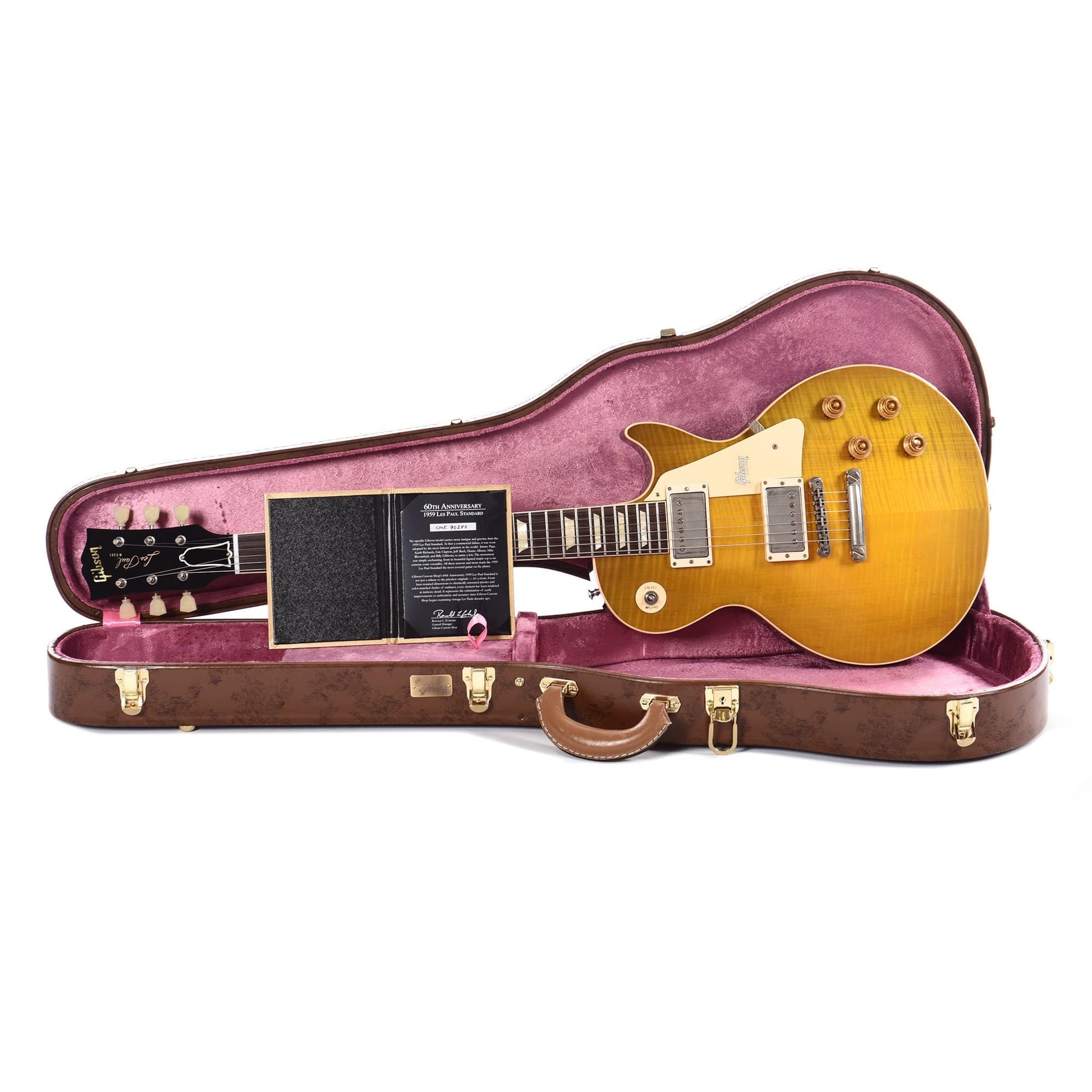 Gibson Custom 60th Anniversary 1959 Les Paul Standard "CME Spec" Green Lemon VOS Electric Guitars / Solid Body