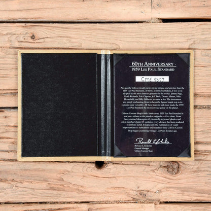 Gibson Custom 60th Anniversary 1959 Les Paul Standard "CME Spec" Kindred Burst Fade VOS Electric Guitars / Solid Body