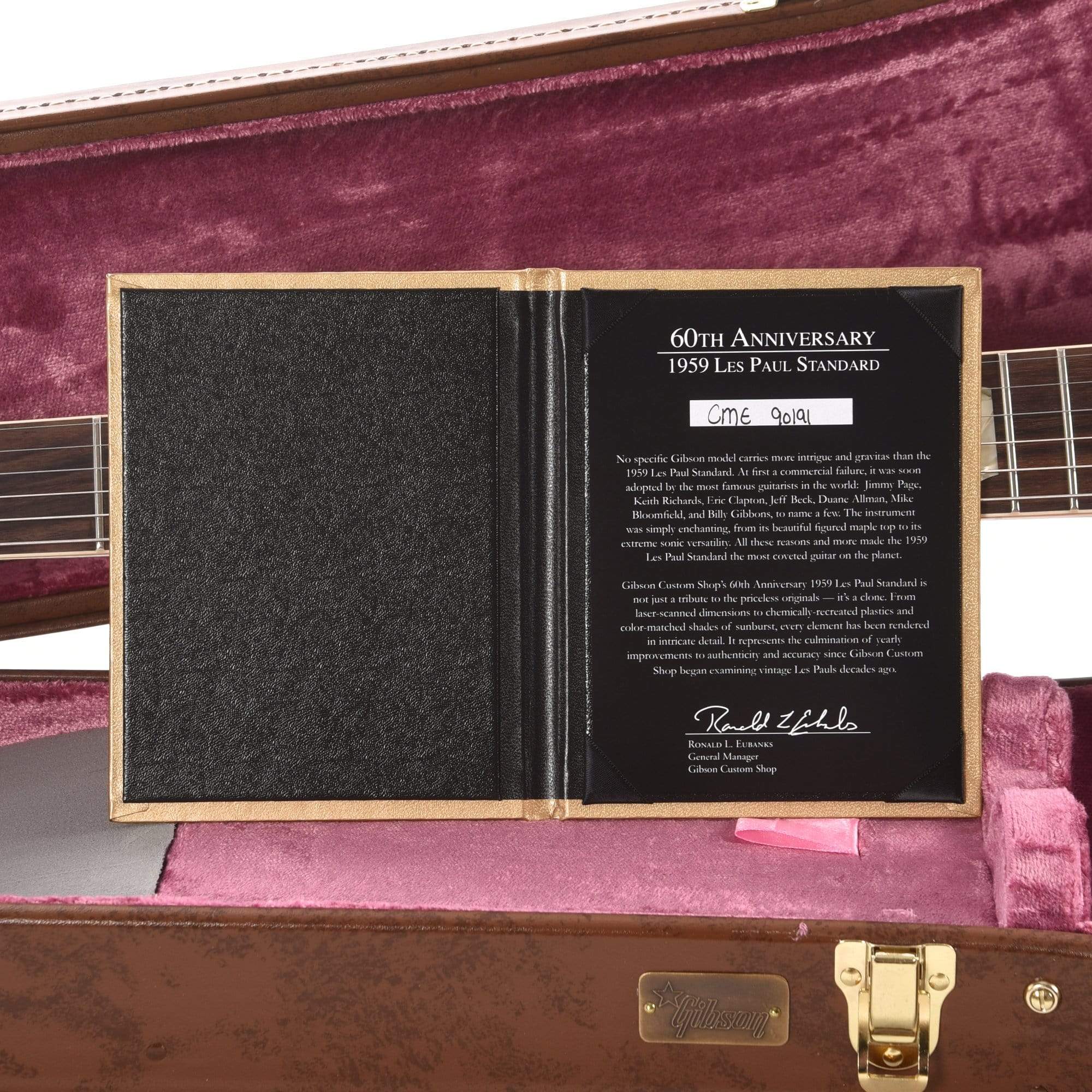 Gibson Custom 60th Anniversary 1959 Les Paul Standard 