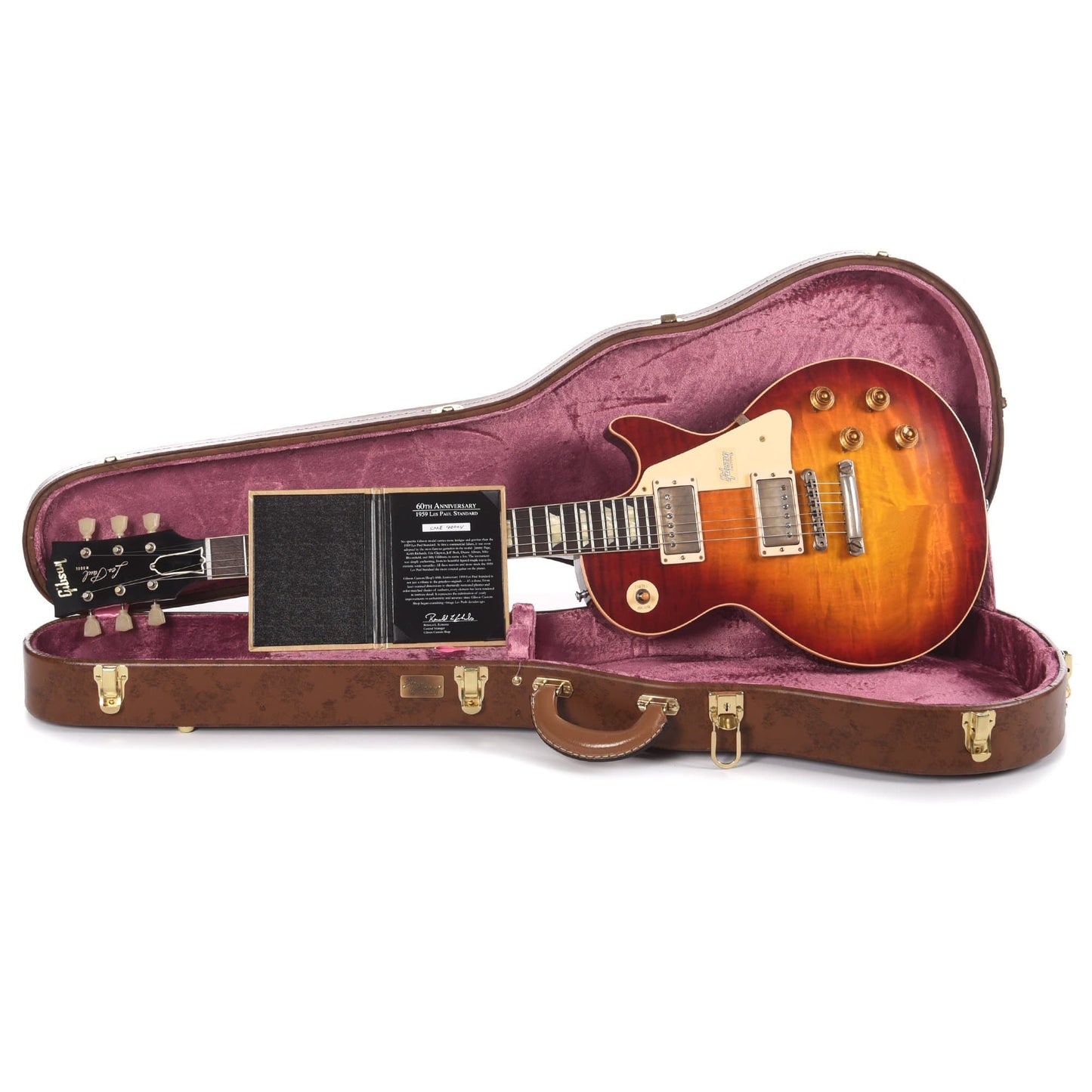 Gibson Custom 60th Anniversary 1959 Les Paul Standard Factory Burst VOS Electric Guitars / Solid Body