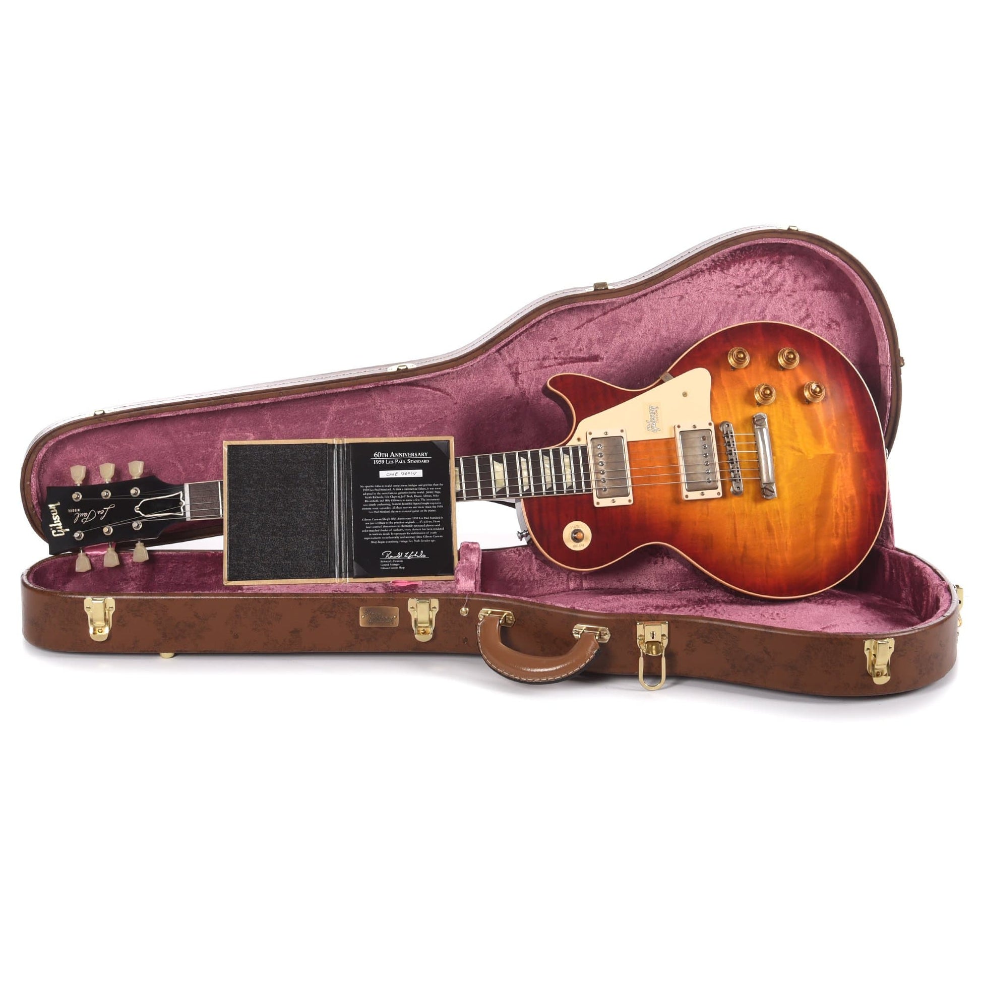 Gibson Custom 60th Anniversary 1959 Les Paul Standard Factory Burst VOS Electric Guitars / Solid Body