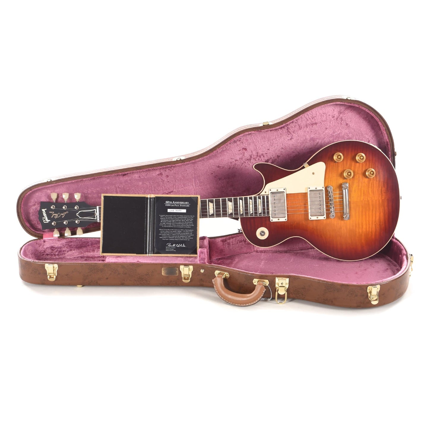 Gibson Custom 60th Anniversary 1959 Les Paul Standard Factory Burst VOS Electric Guitars / Solid Body