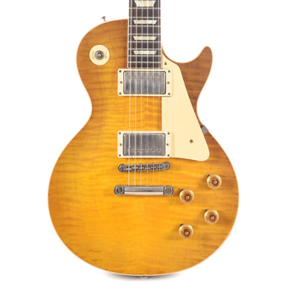 Gibson Custom 60th Anniversary 1959 Les Paul Standard Green Lemon Fade VOS Electric Guitars / Solid Body