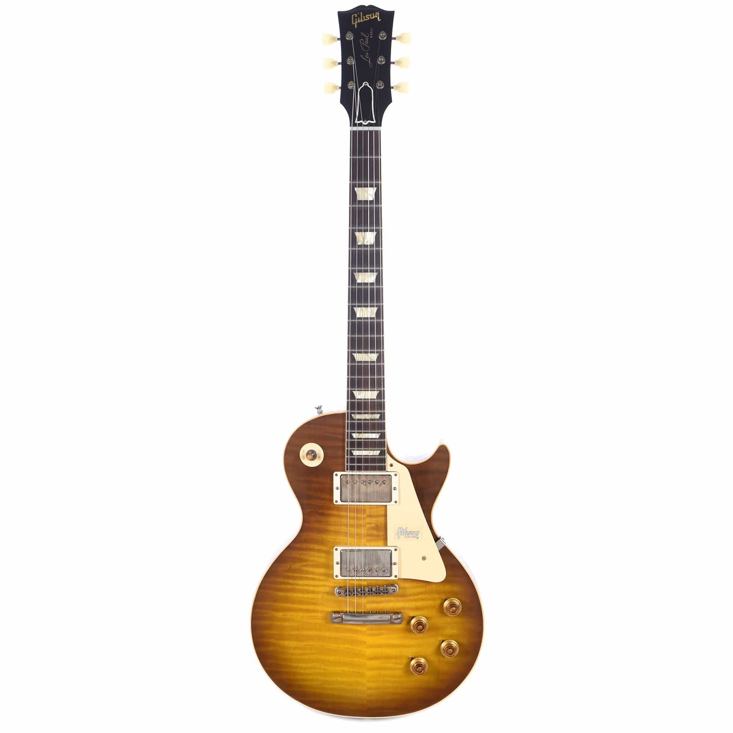 Gibson Custom 60th Anniversary 1959 Les Paul Standard Green Lemon Fade VOS Electric Guitars / Solid Body
