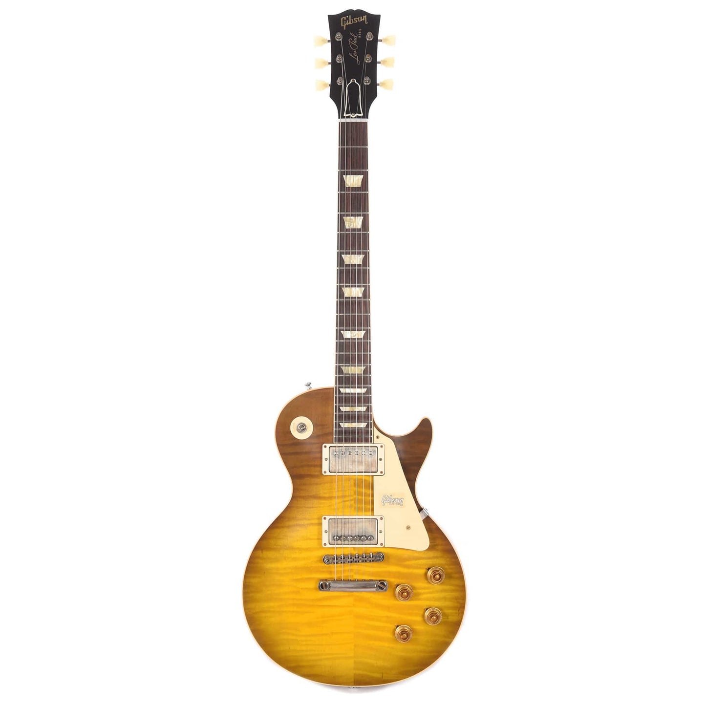 Gibson Custom 60th Anniversary 1959 Les Paul Standard Green Lemon Fade VOS Electric Guitars / Solid Body