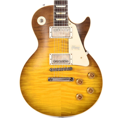 Gibson Custom 60th Anniversary 1959 Les Paul Standard Green Lemon Fade VOS Electric Guitars / Solid Body