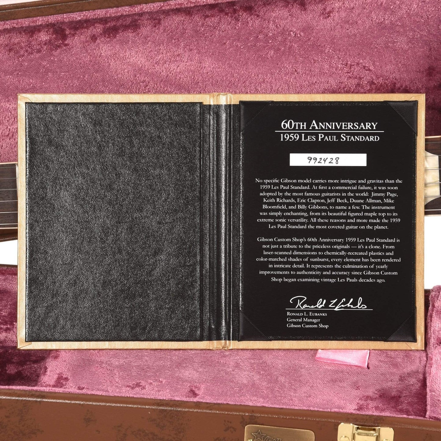 Gibson Custom 60th Anniversary 1959 Les Paul Standard Kindred Burst Gloss Electric Guitars / Solid Body