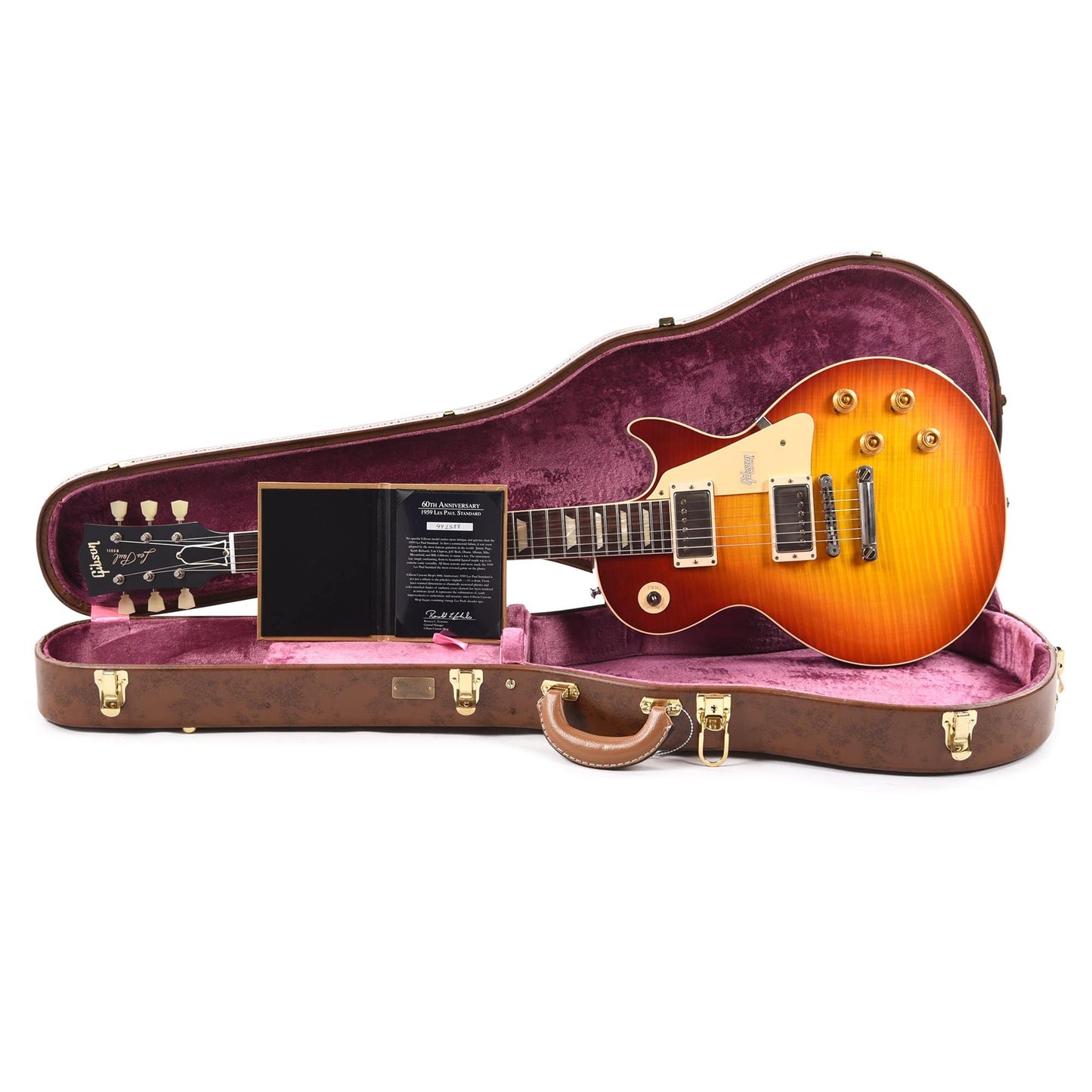 Gibson Custom 60th Anniversary 1959 Les Paul Standard Reissue Red Sky VOS Electric Guitars / Solid Body