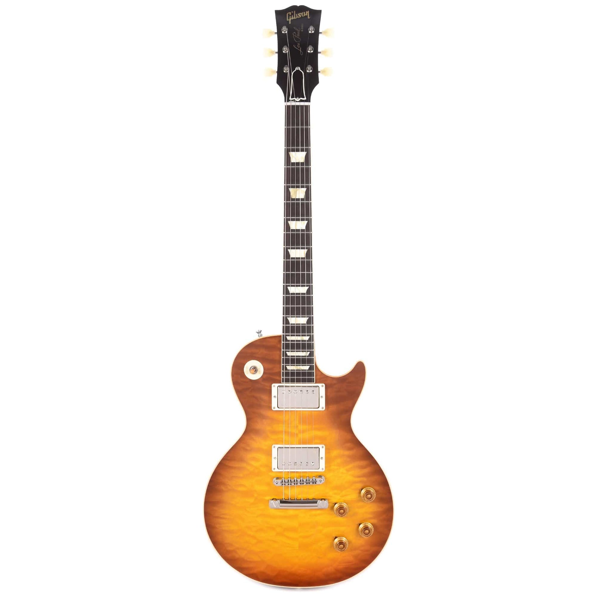 Gibson Custom 60th Anniversary 1959 Les Paul Standard Royal Tea Burst Gloss Electric Guitars / Solid Body