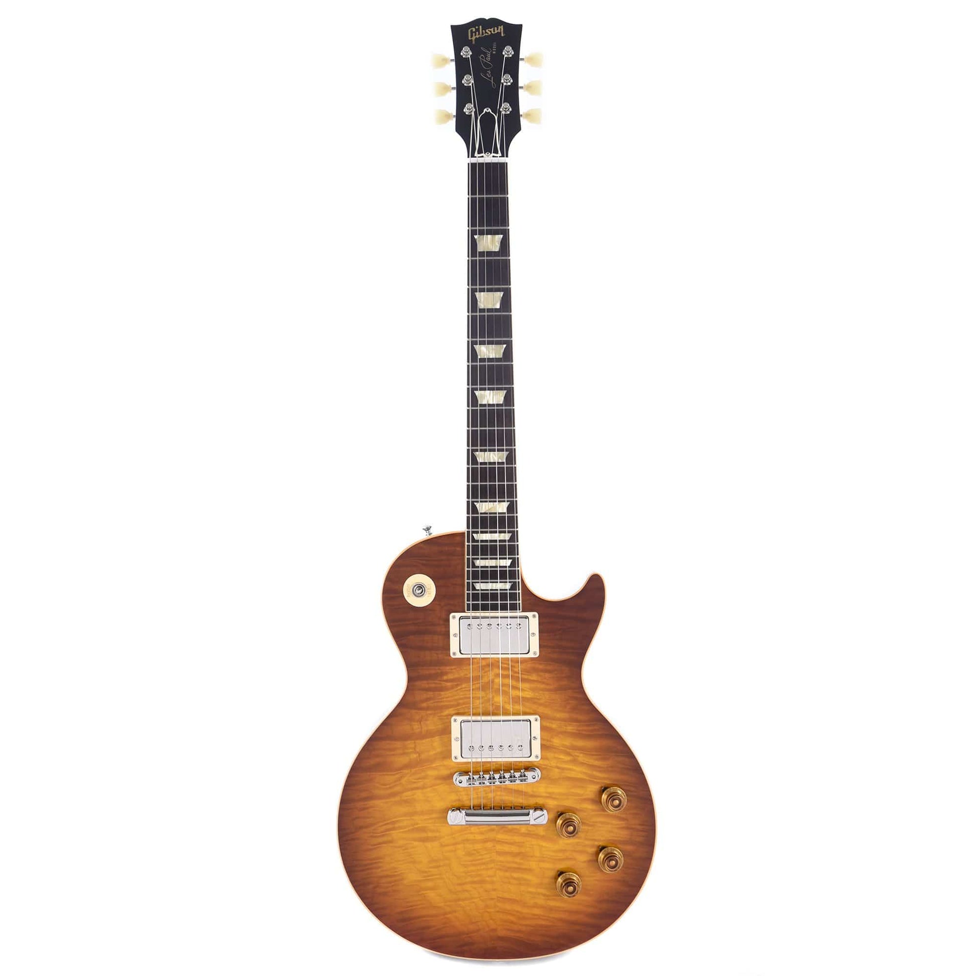 Gibson Custom 60th Anniversary 1959 Les Paul Standard Royal Tea Burst Gloss Electric Guitars / Solid Body