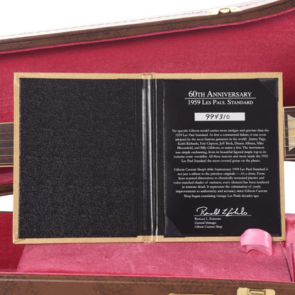 Gibson Custom 60th Anniversary 1959 Les Paul Standard Royal Teaburst VOS Electric Guitars / Solid Body